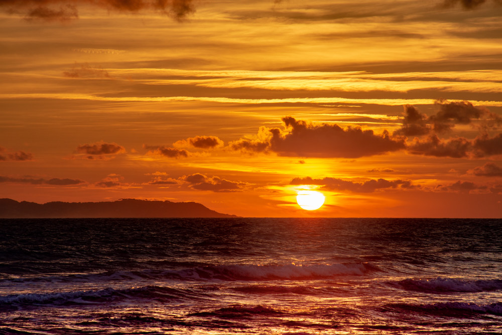 Bacoli, sunset in October