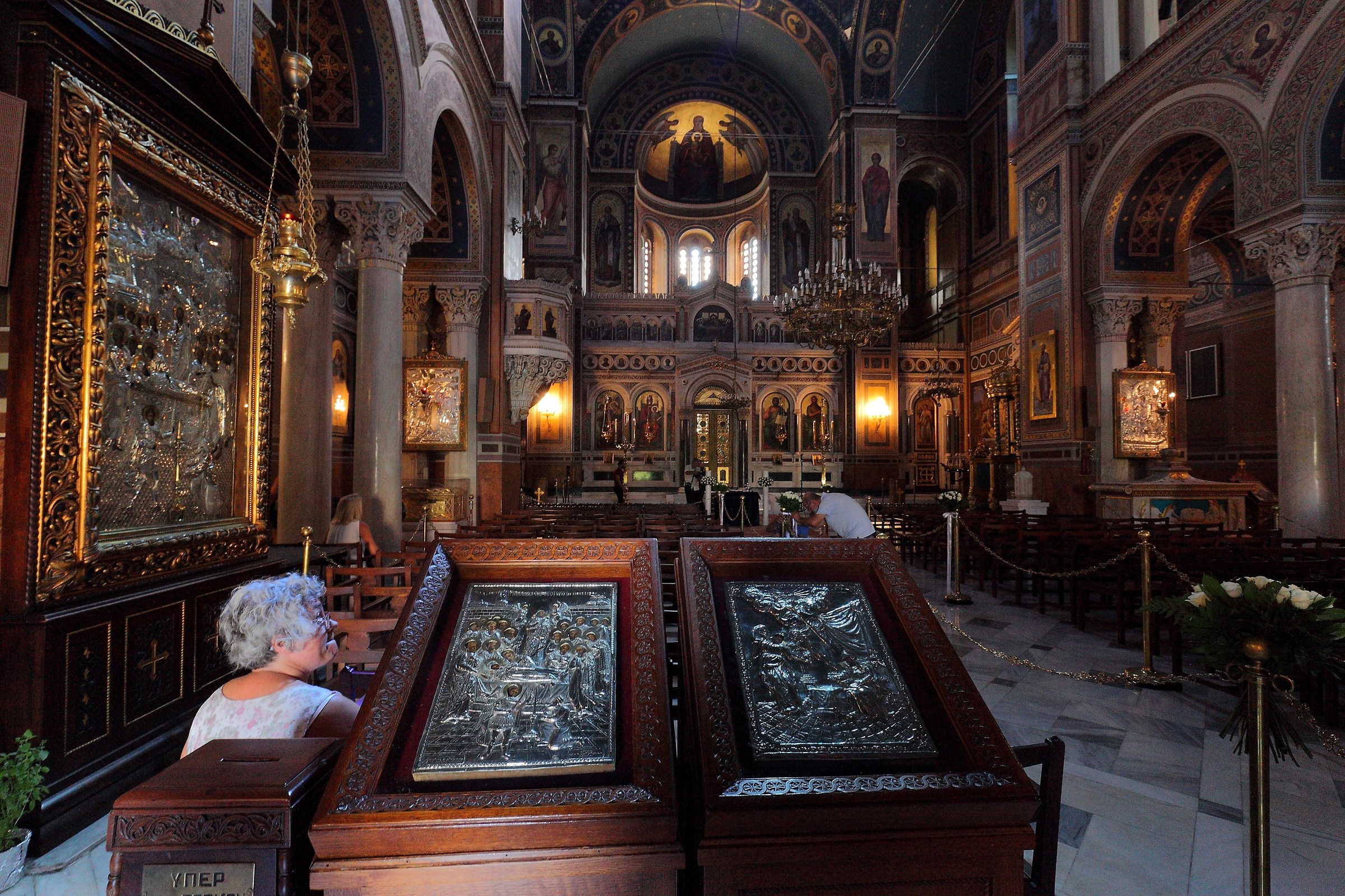 ATHENS-Interior of the Basilica