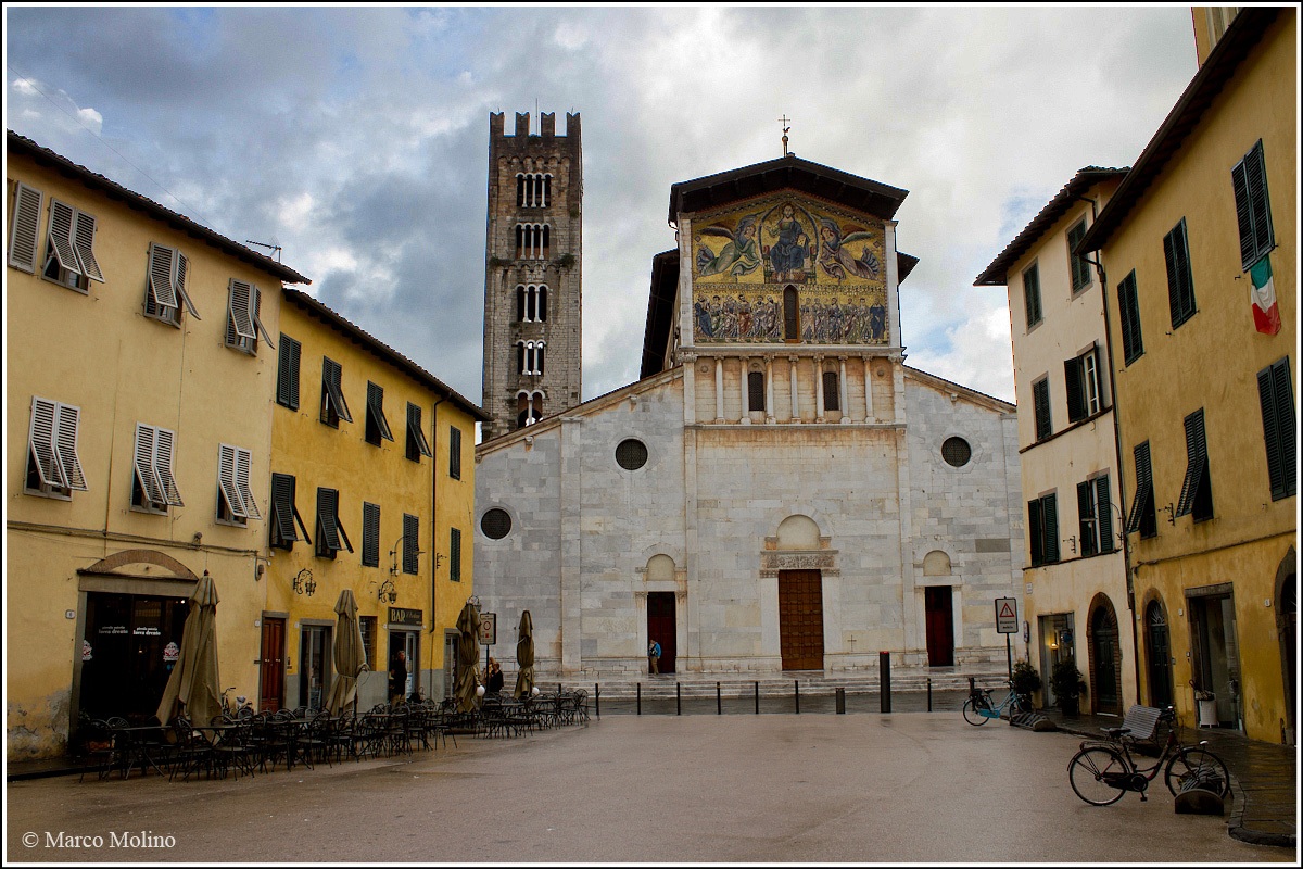 Lucca, Piazza San Frediano, Basilica di San Frediano