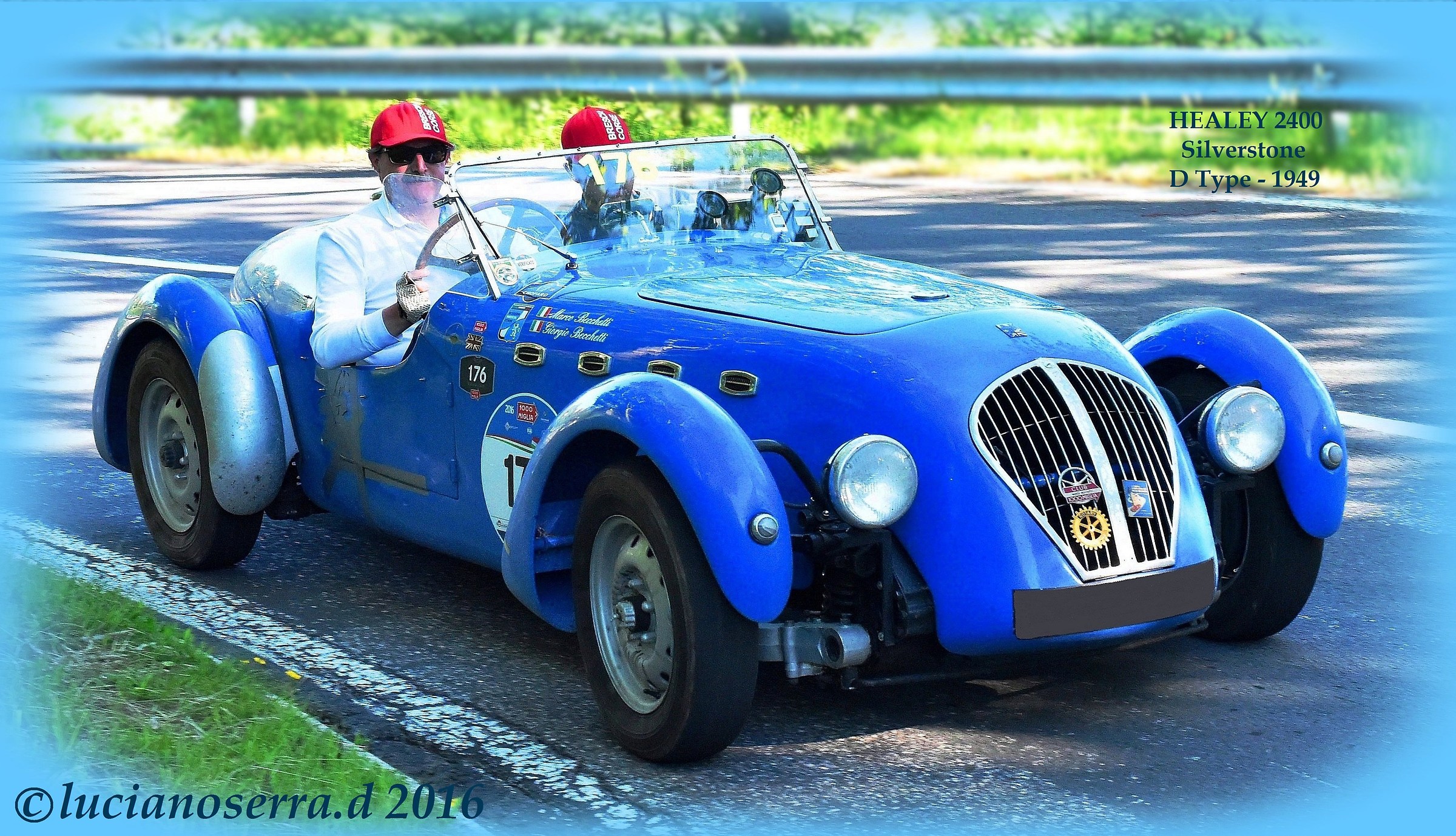 Healey 2400 Silverstone D-Type-1949