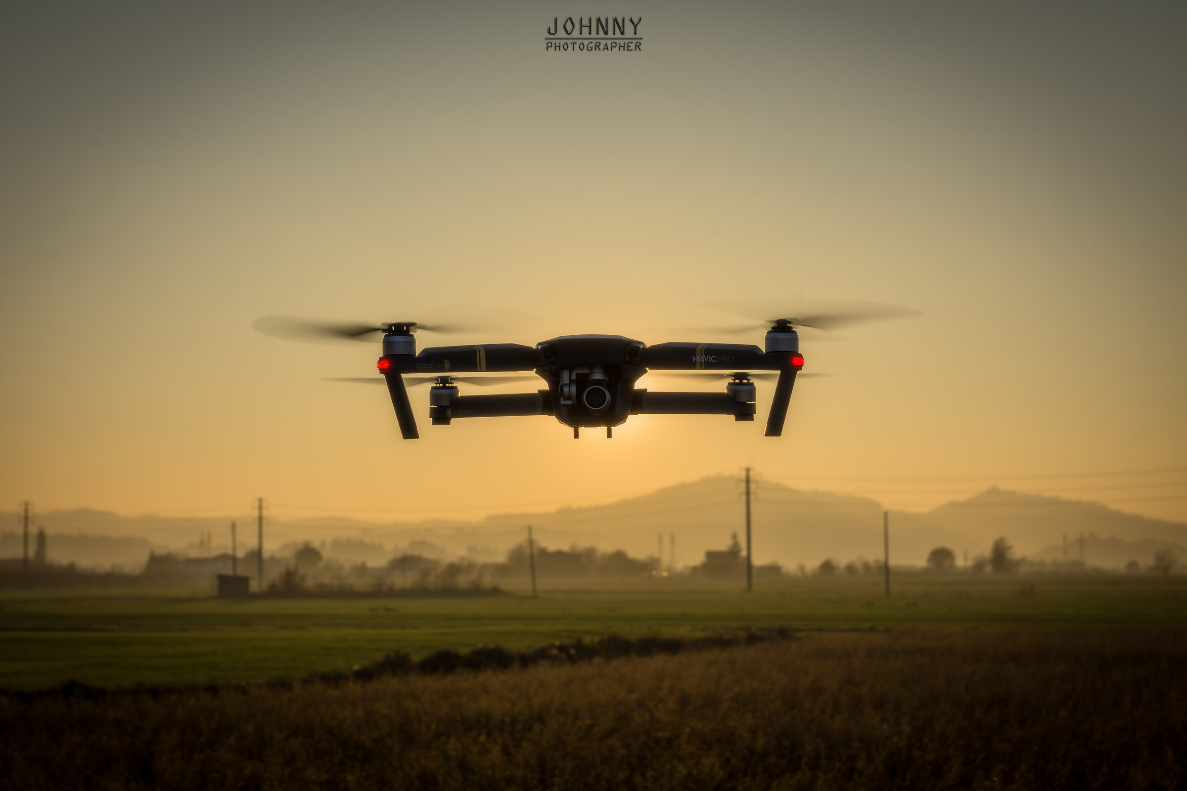 DJI Mavic Pro al tramonto