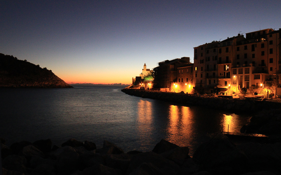 Portovenere at sunset