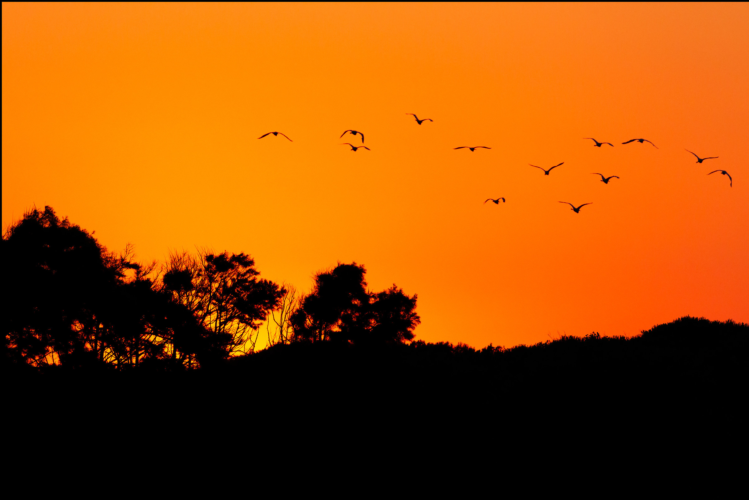 Sunset at Circeo National Park