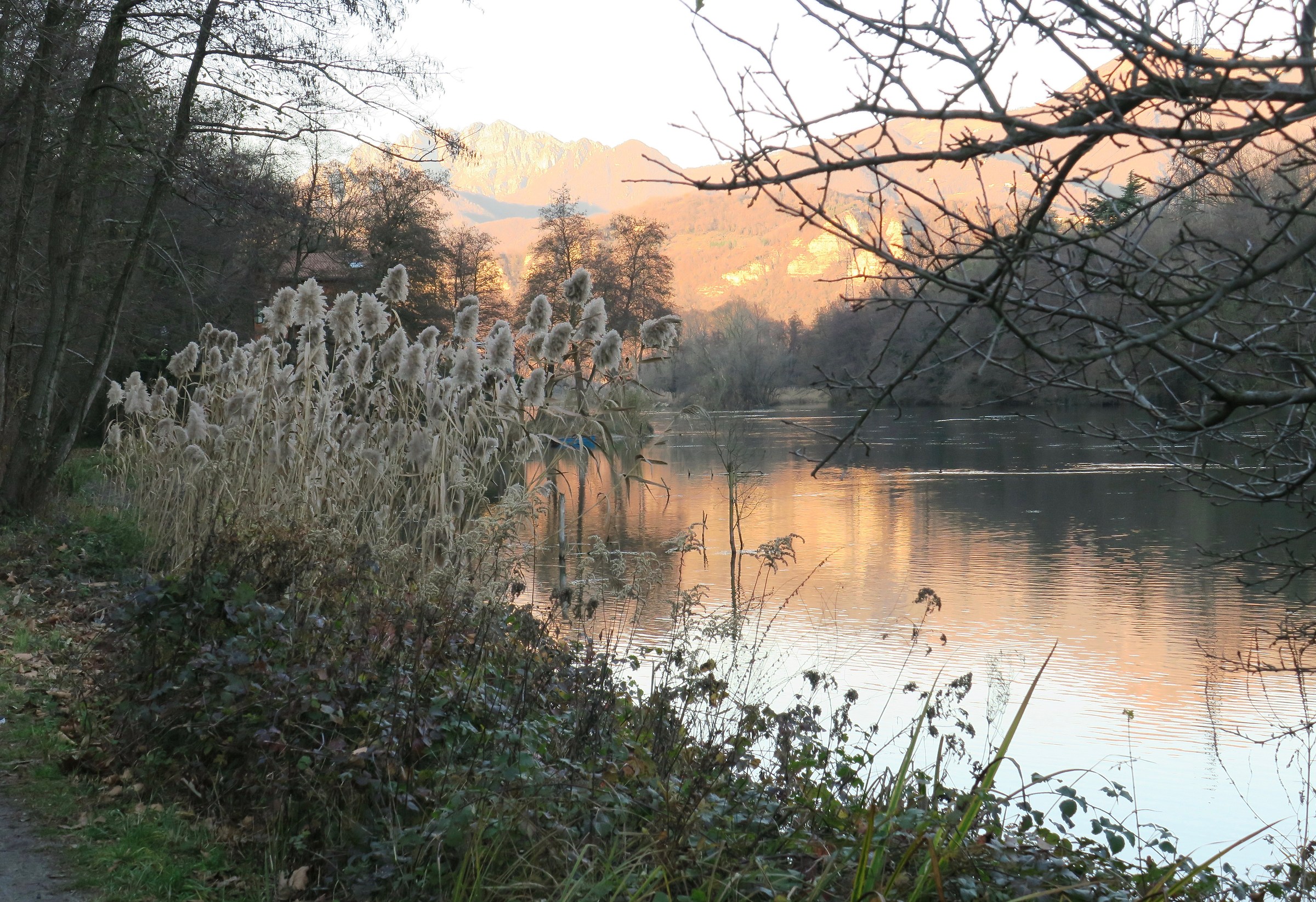 Reflections along the River Adda