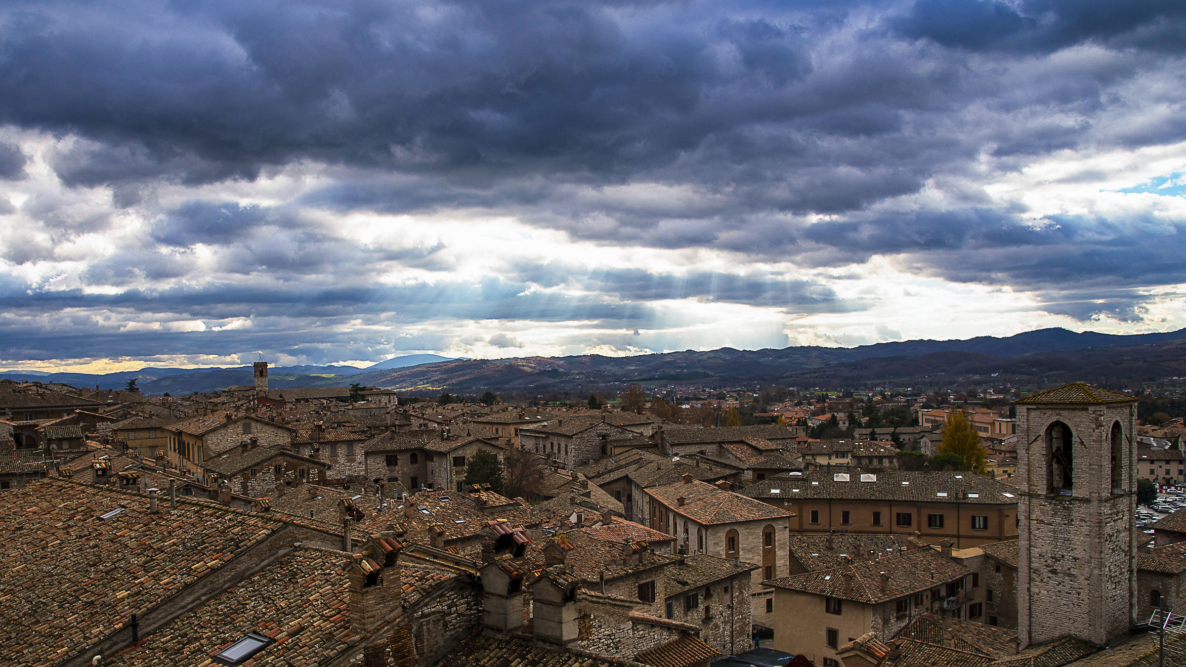 Veduta di Gubbio