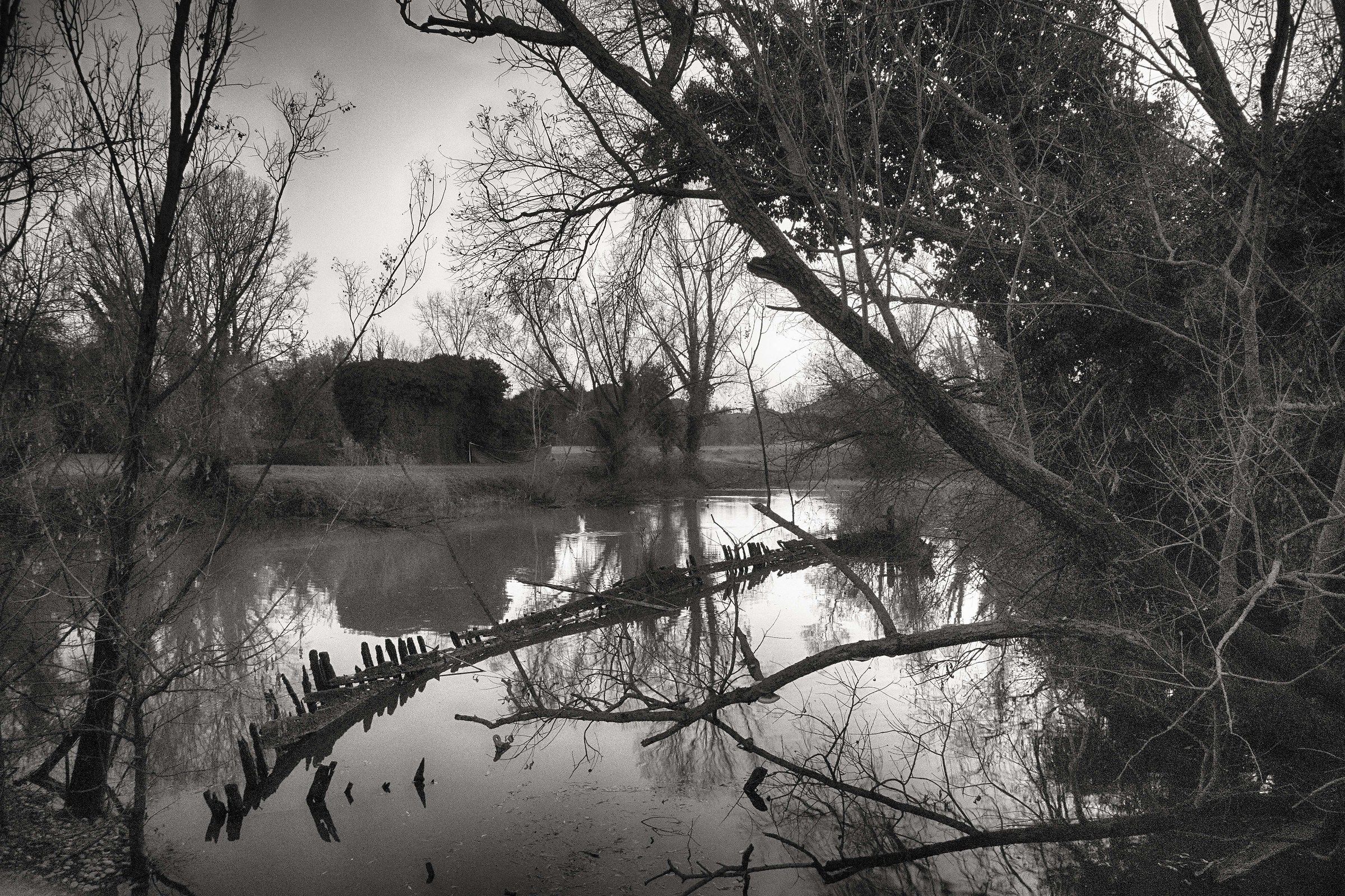 fiume sile - cimitero dei burci