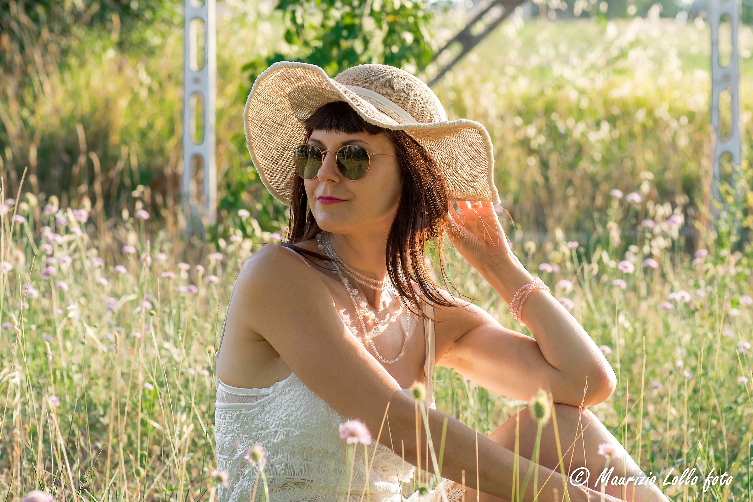 Elena and one of her creations