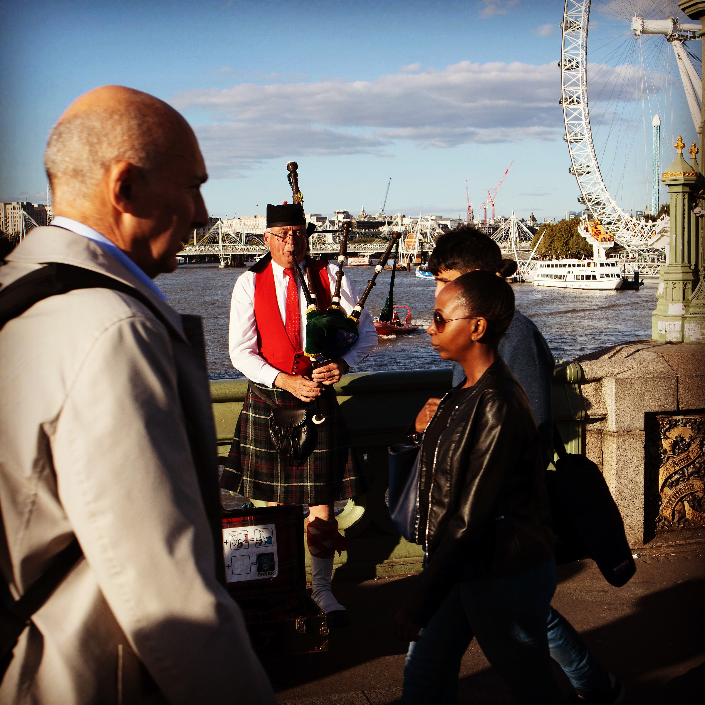 Musicista. Londra 2018