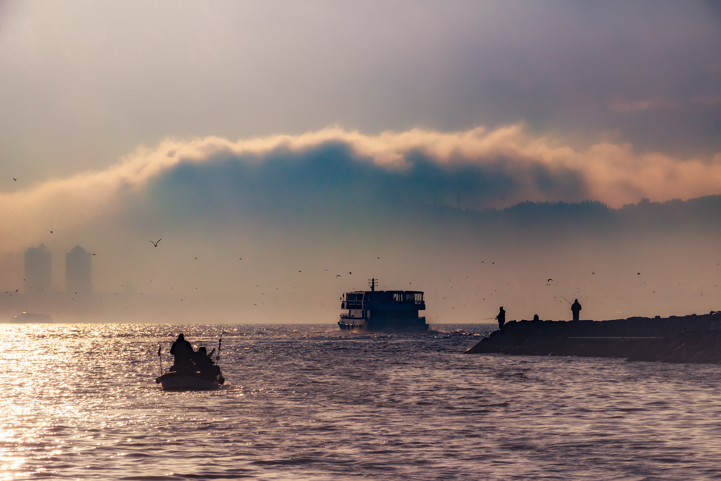 A morning in December