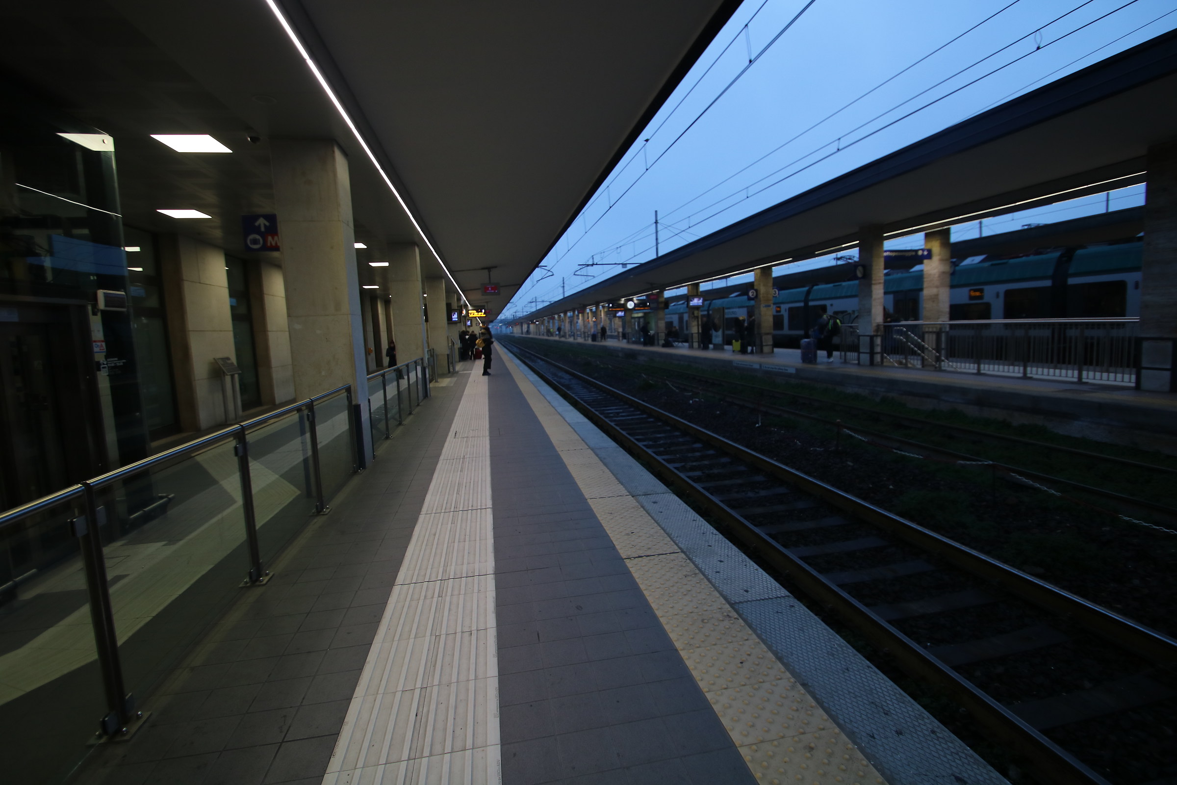 LA partenza stazione di brescia