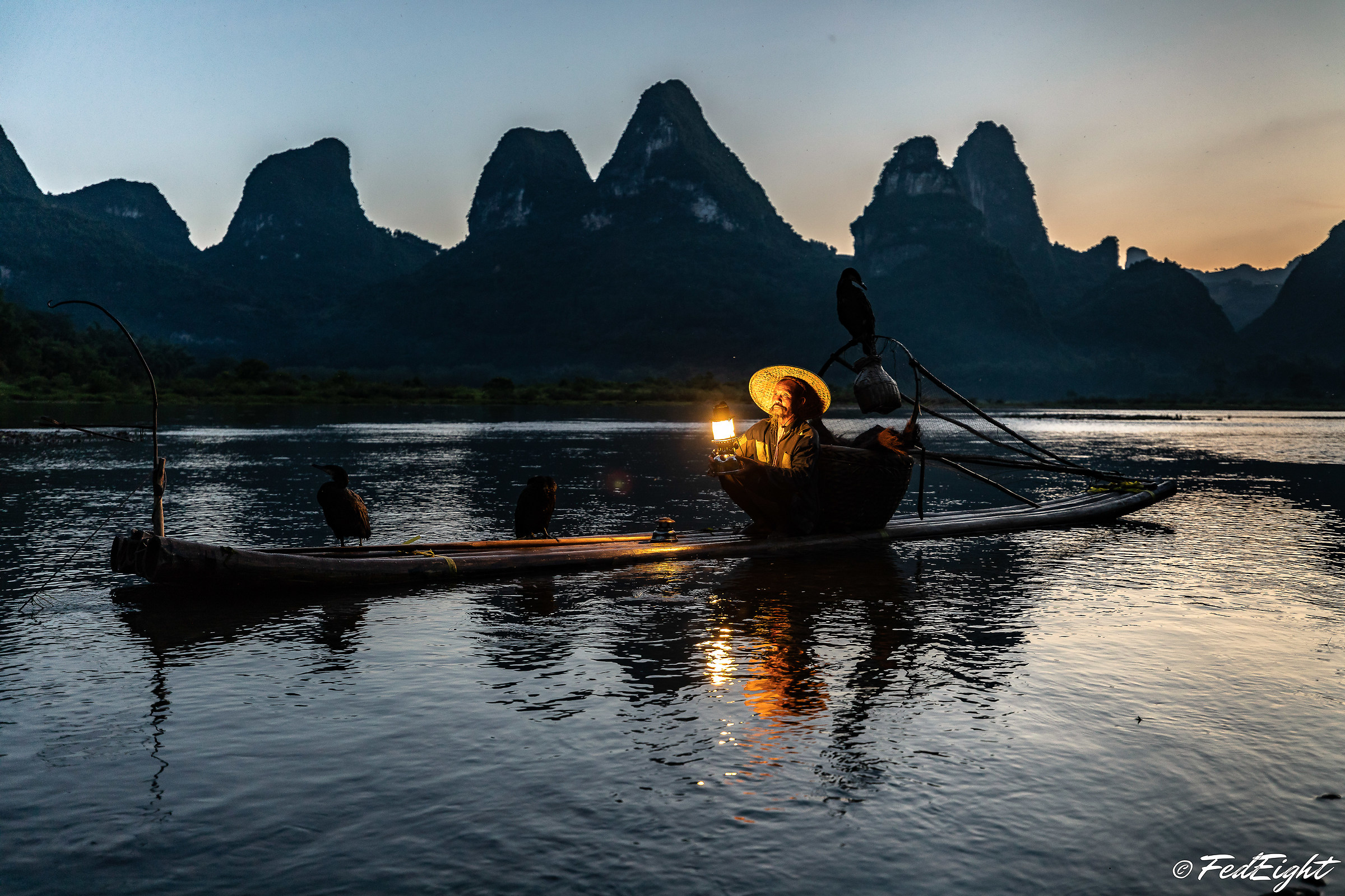 Fisherman in Yangshuo