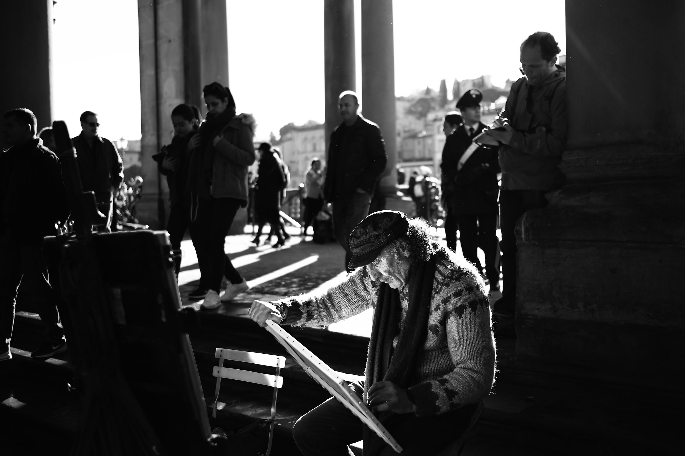 Artista Uffizi Firenze