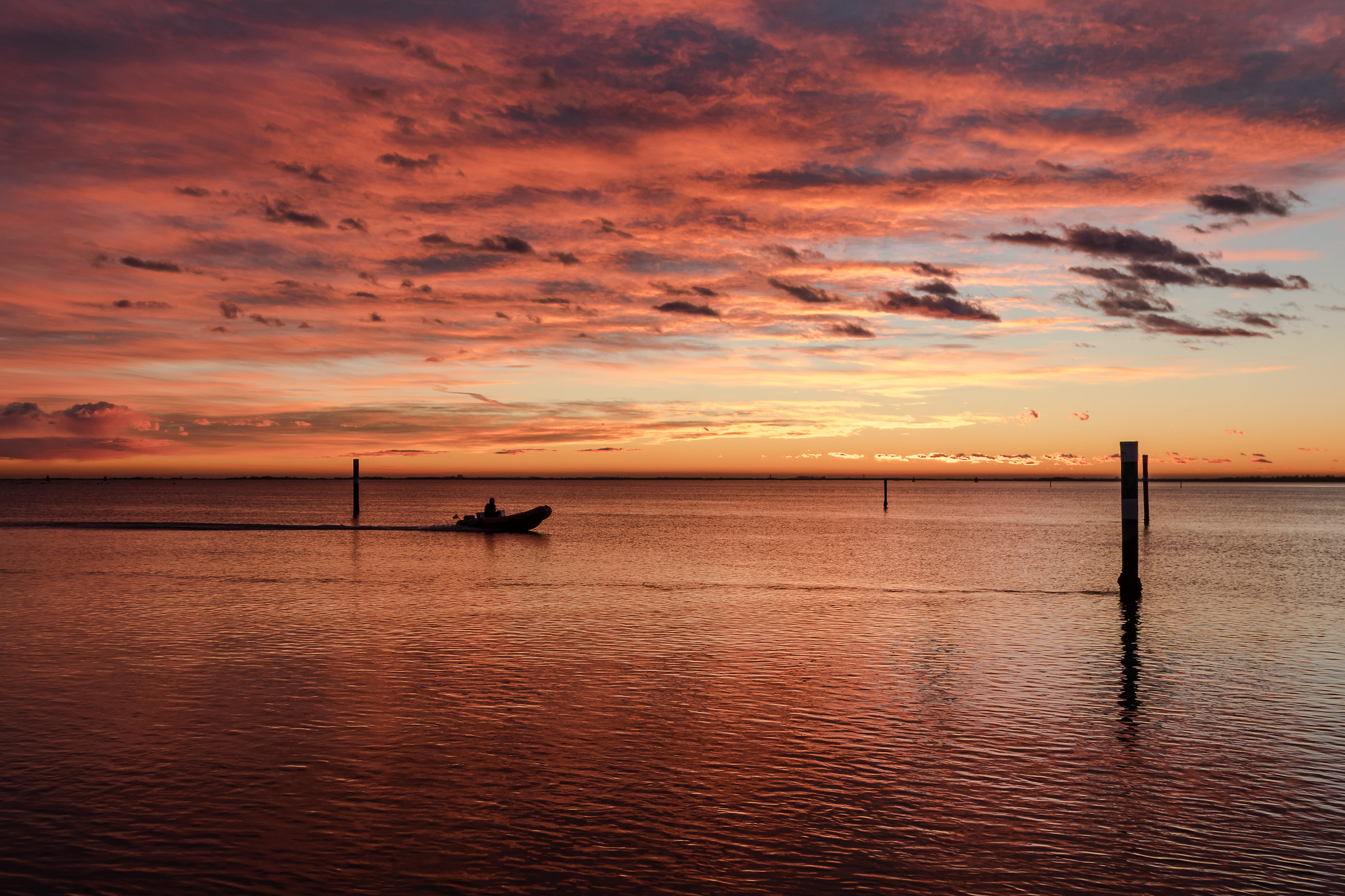 Tramonto sul Golfo di Panzano