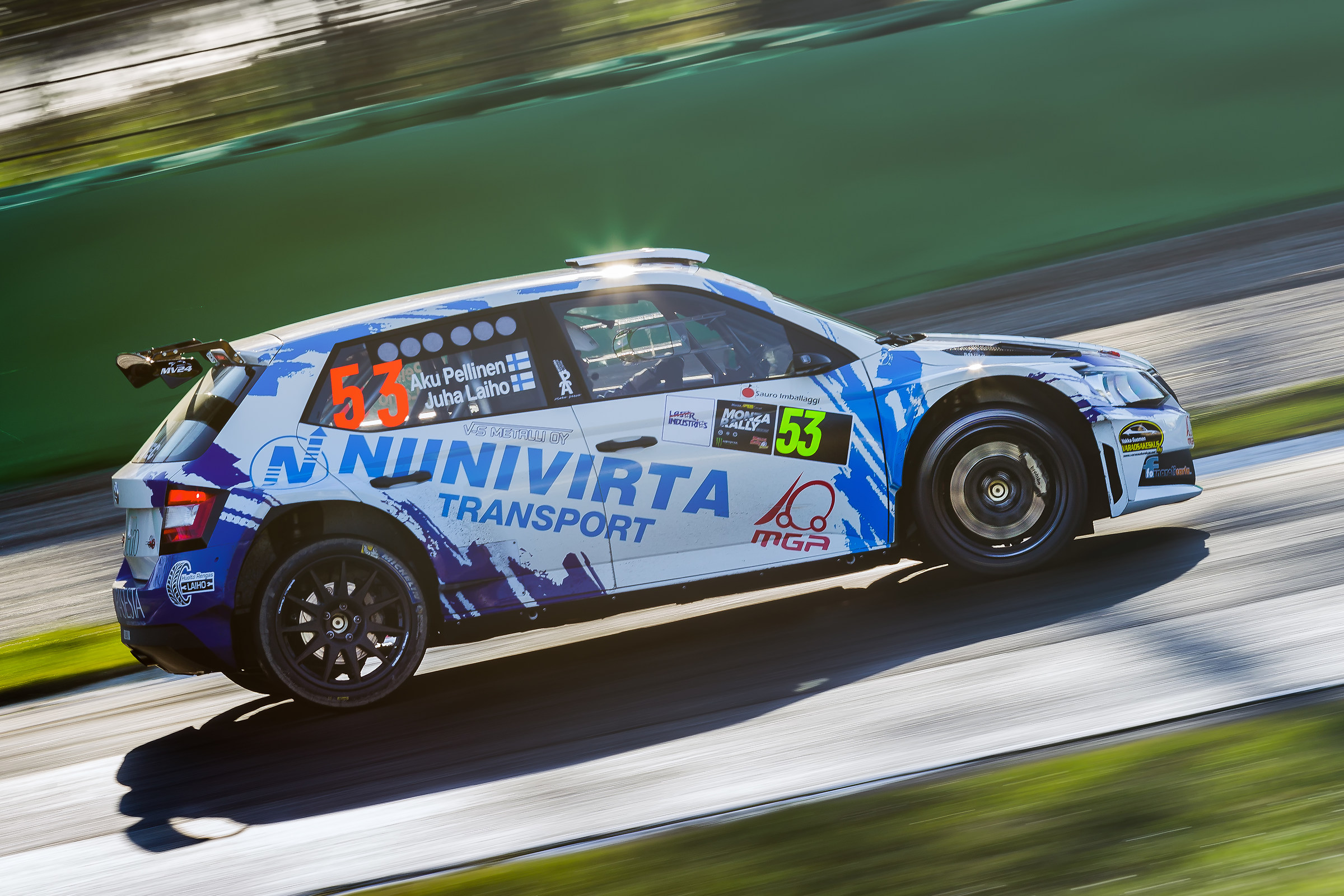 Pellinen-Laiho - Skoda Fabia R5