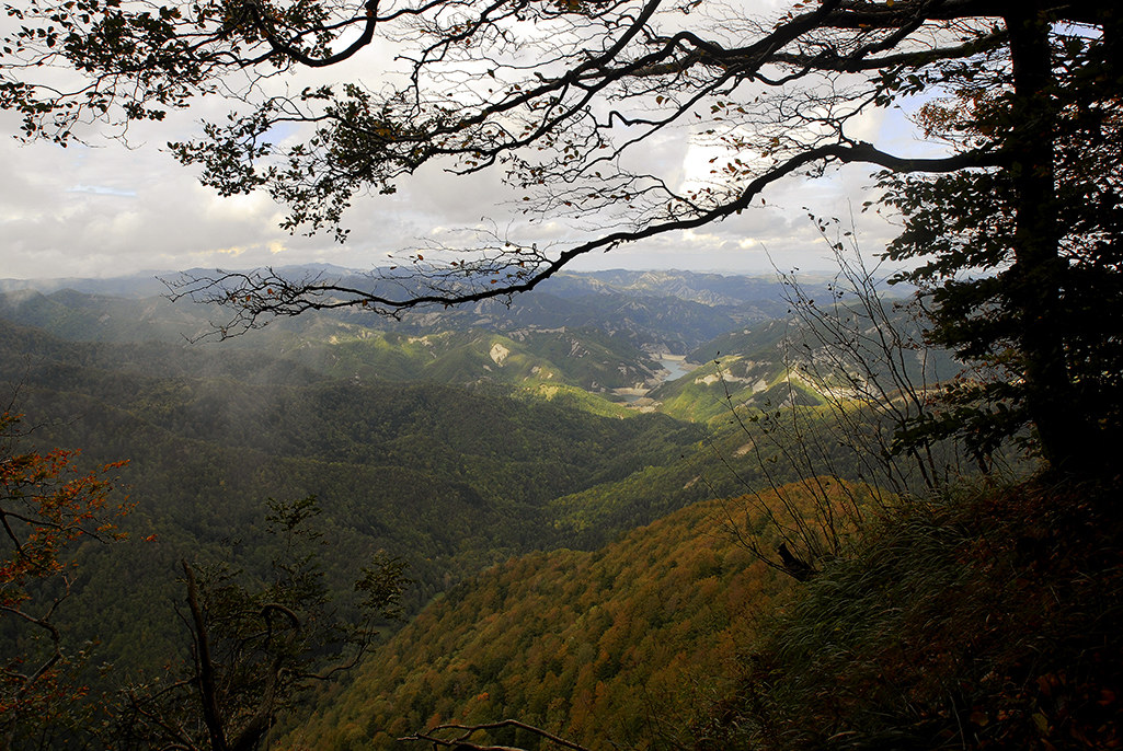 PN Casentino forests panorama from Mount Penna