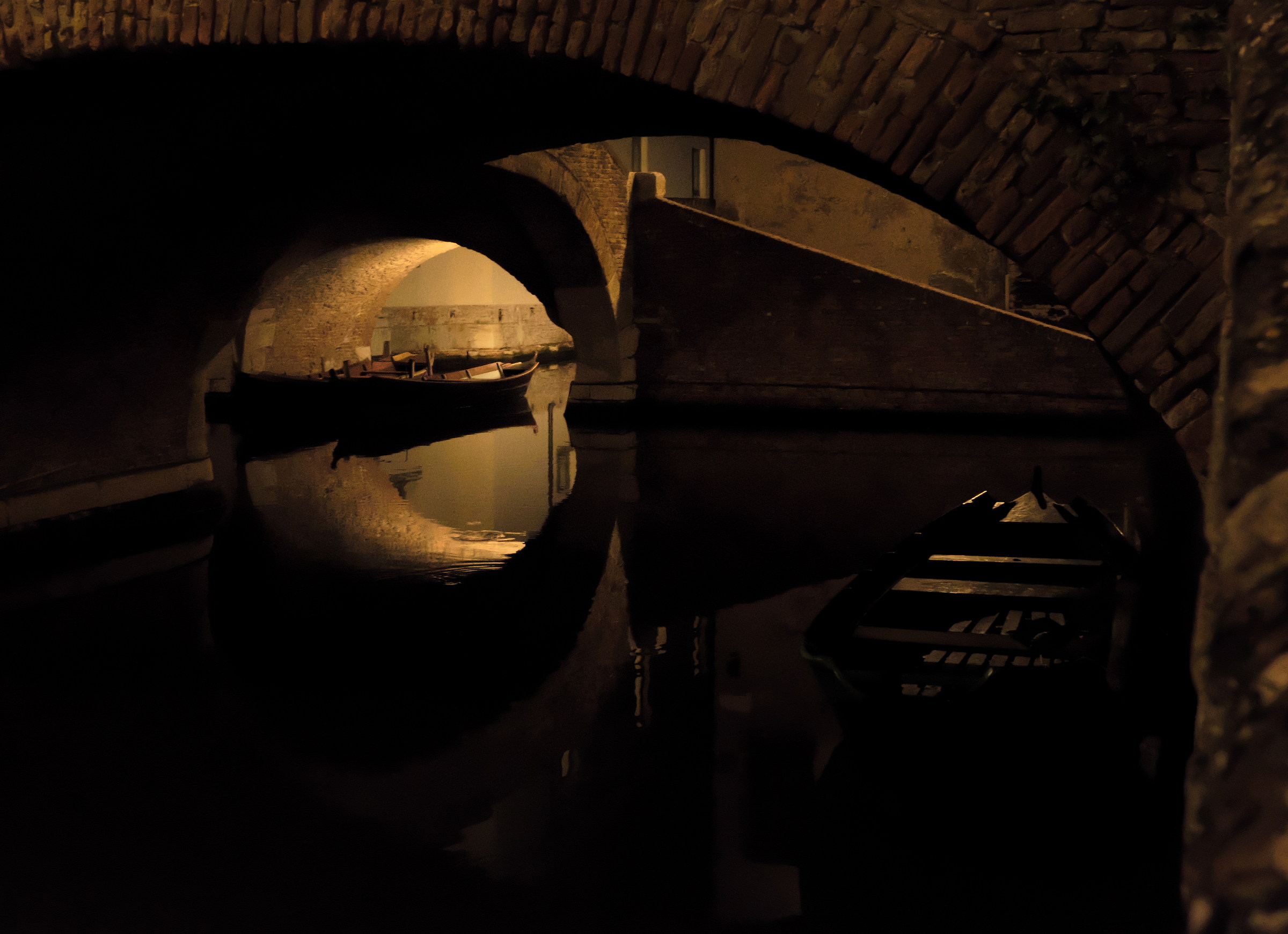 A look under the bridge