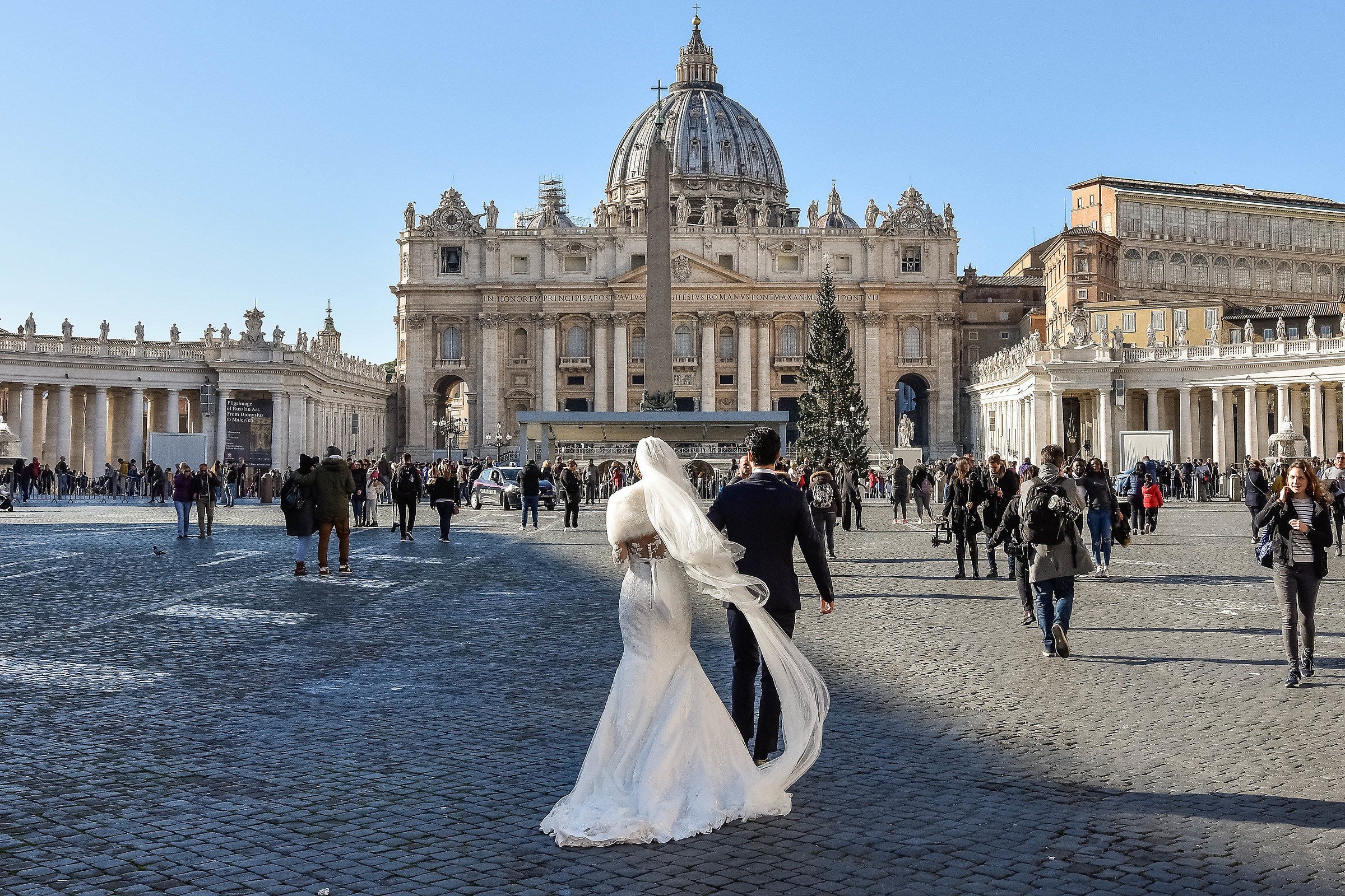matrimonio nel luogo religioso più famoso al mondo