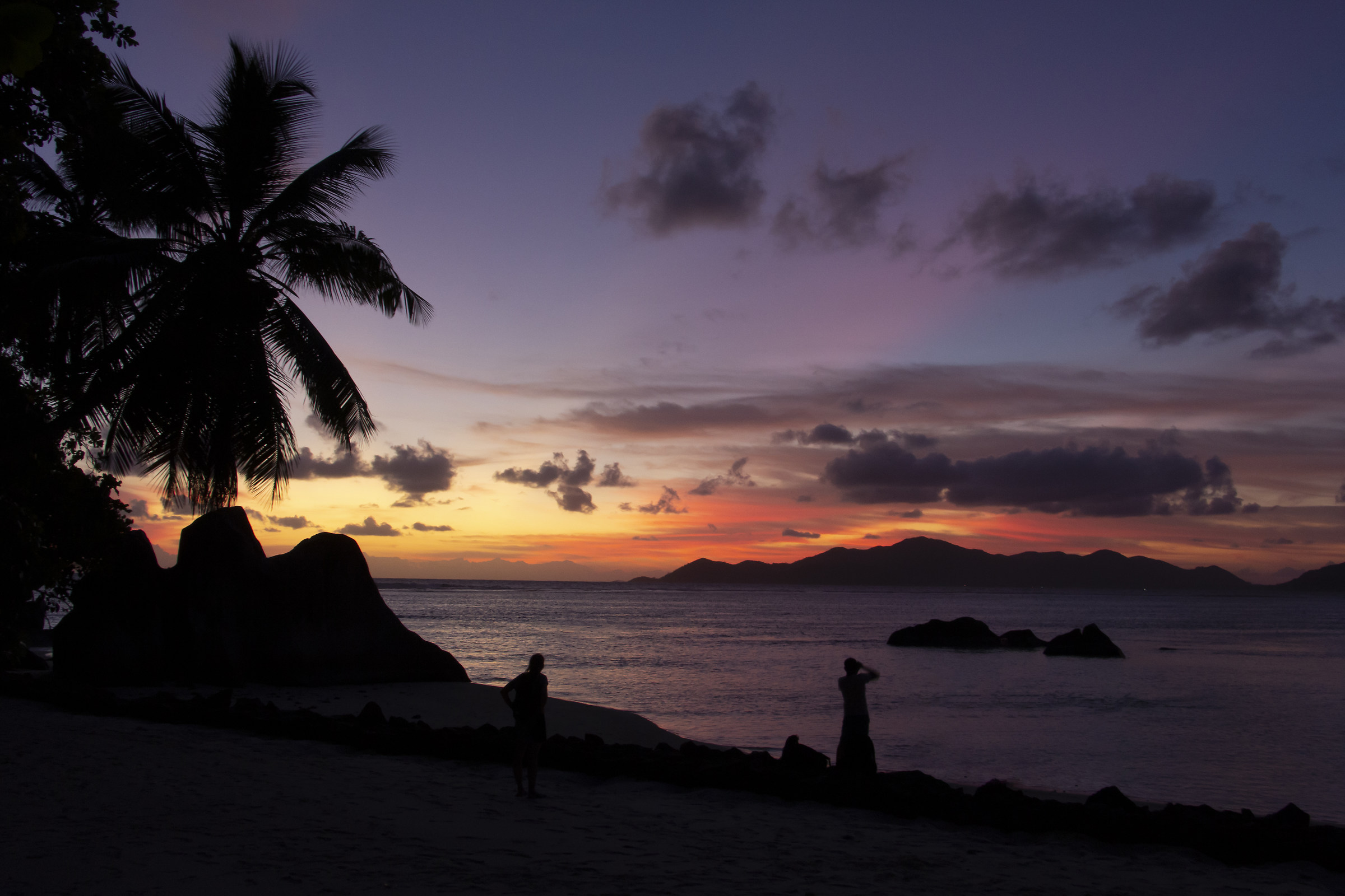 Tramonto a LaDigue
