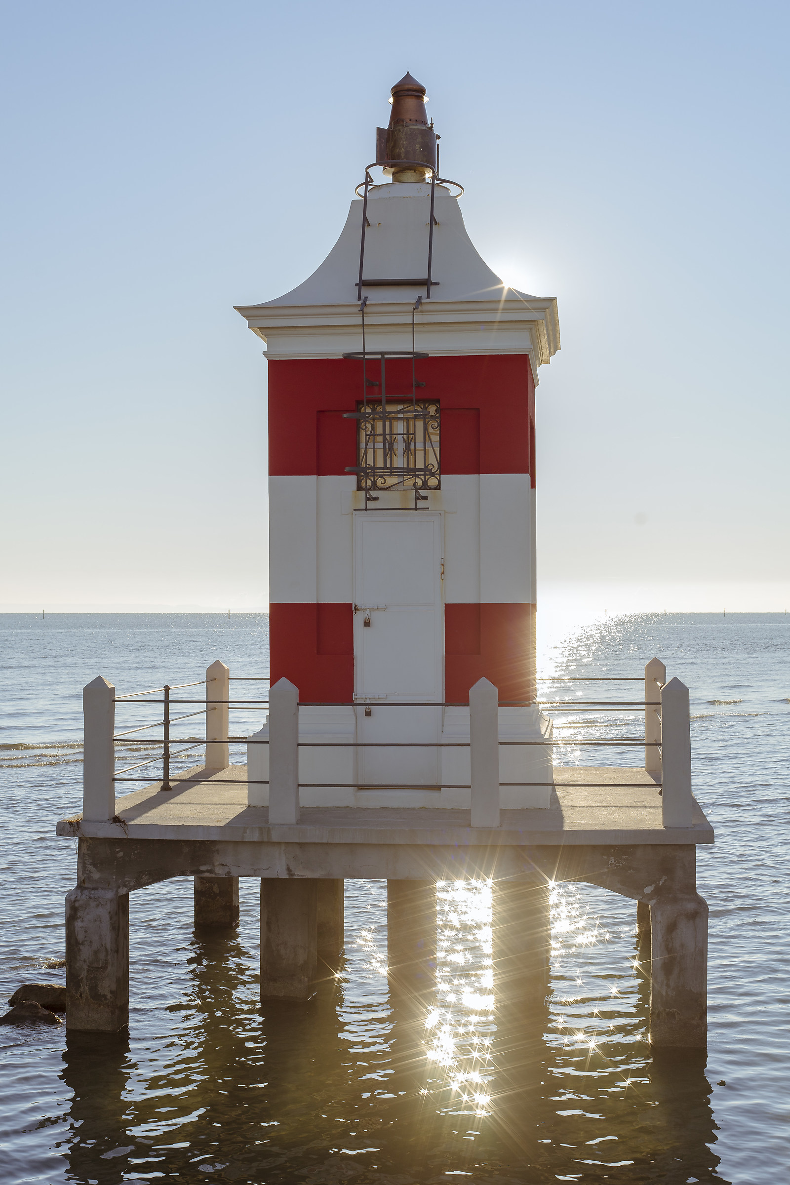 Red Lighthouse of Lignano Sabbiadoro
