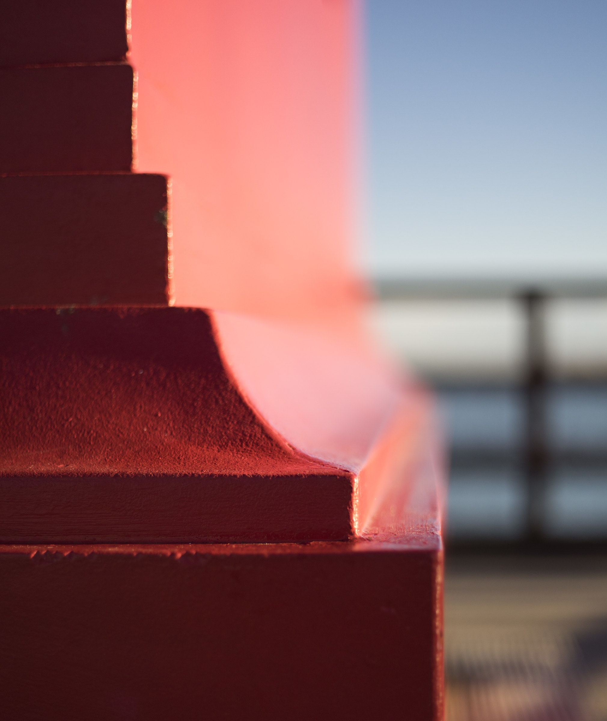 Red Lighthouse of Lignano Sabbiadoro; Detail