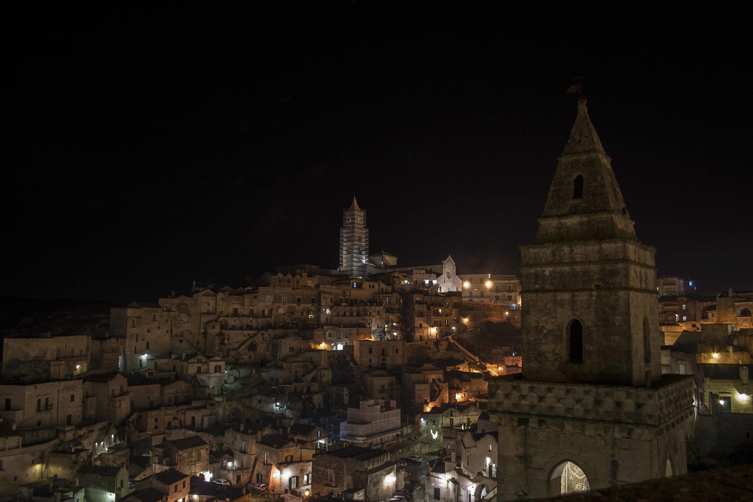 Matera--Night glimpse