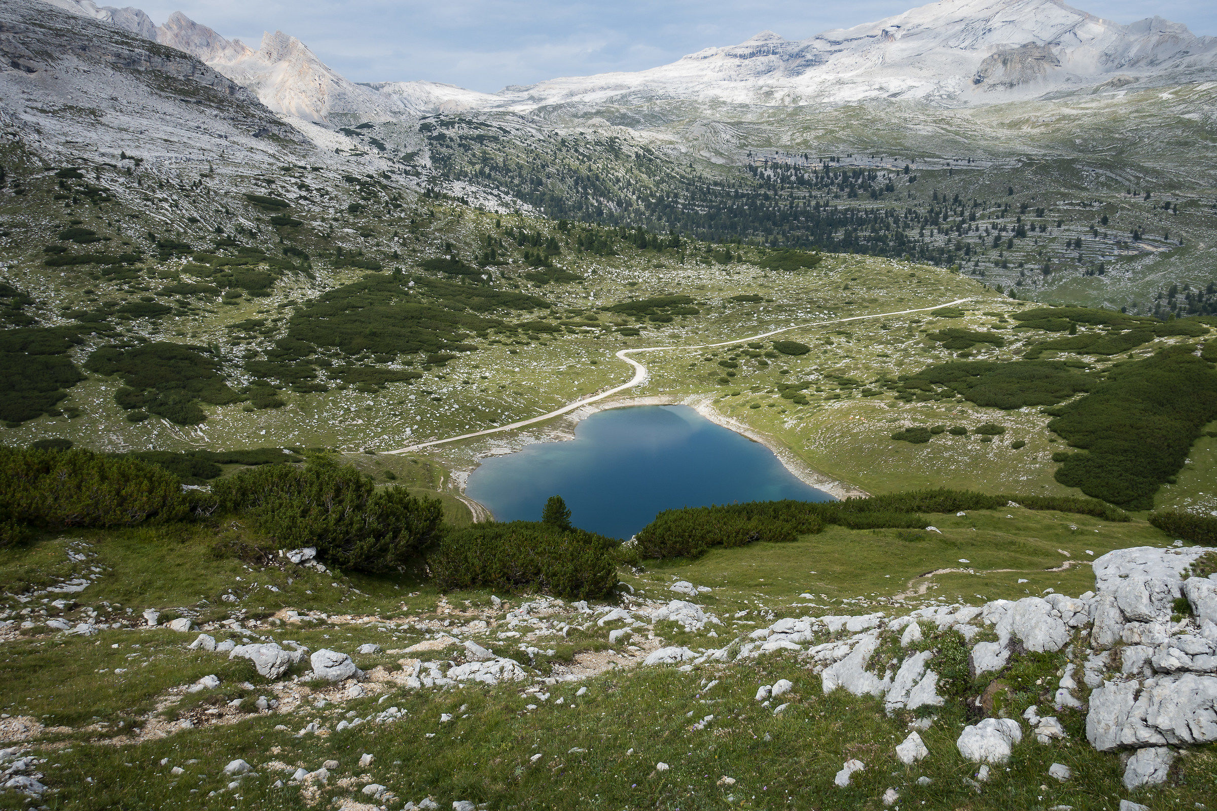 In the heart of the Dolomites