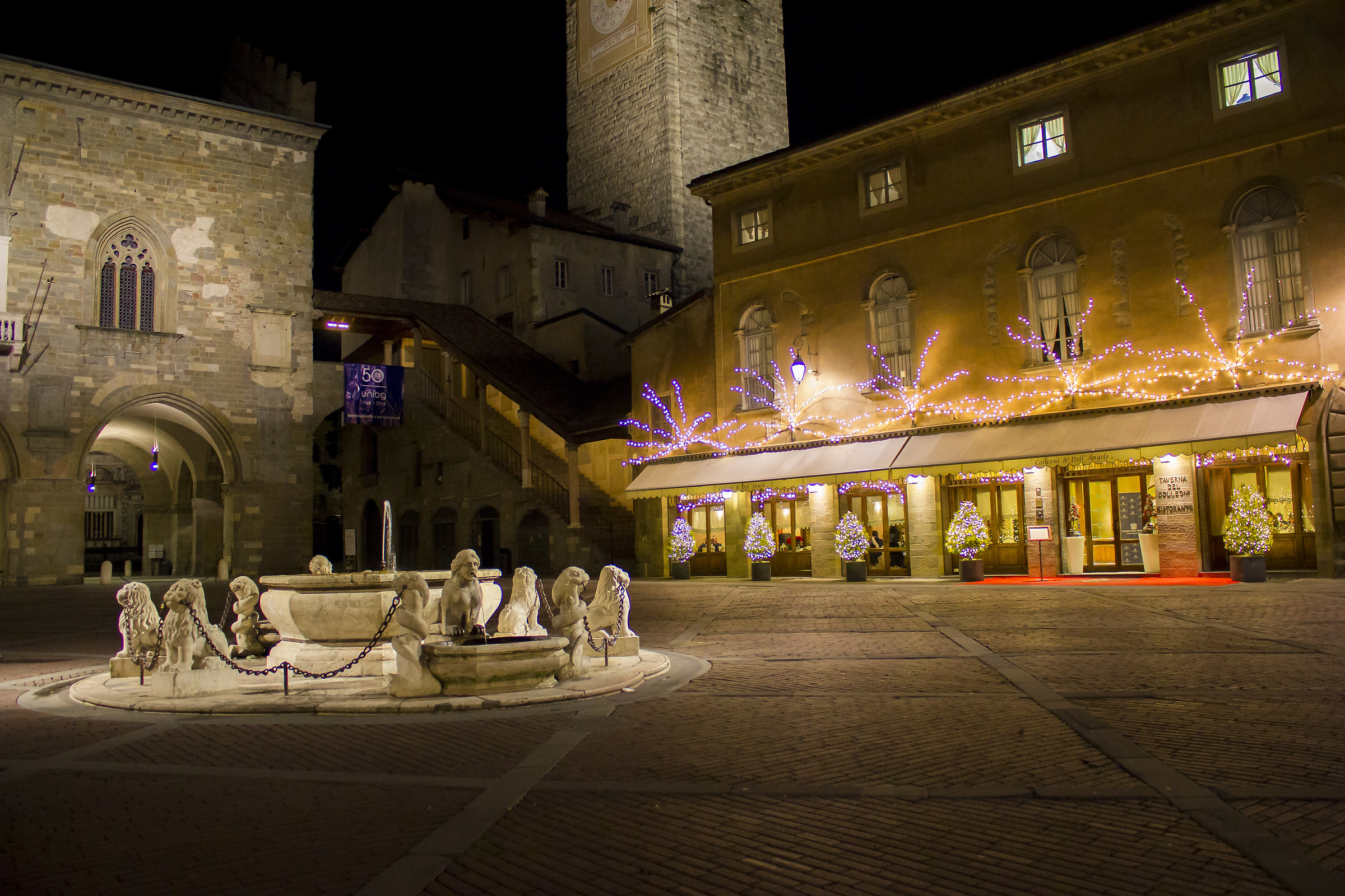 Piazza vecchia Bergamo alta