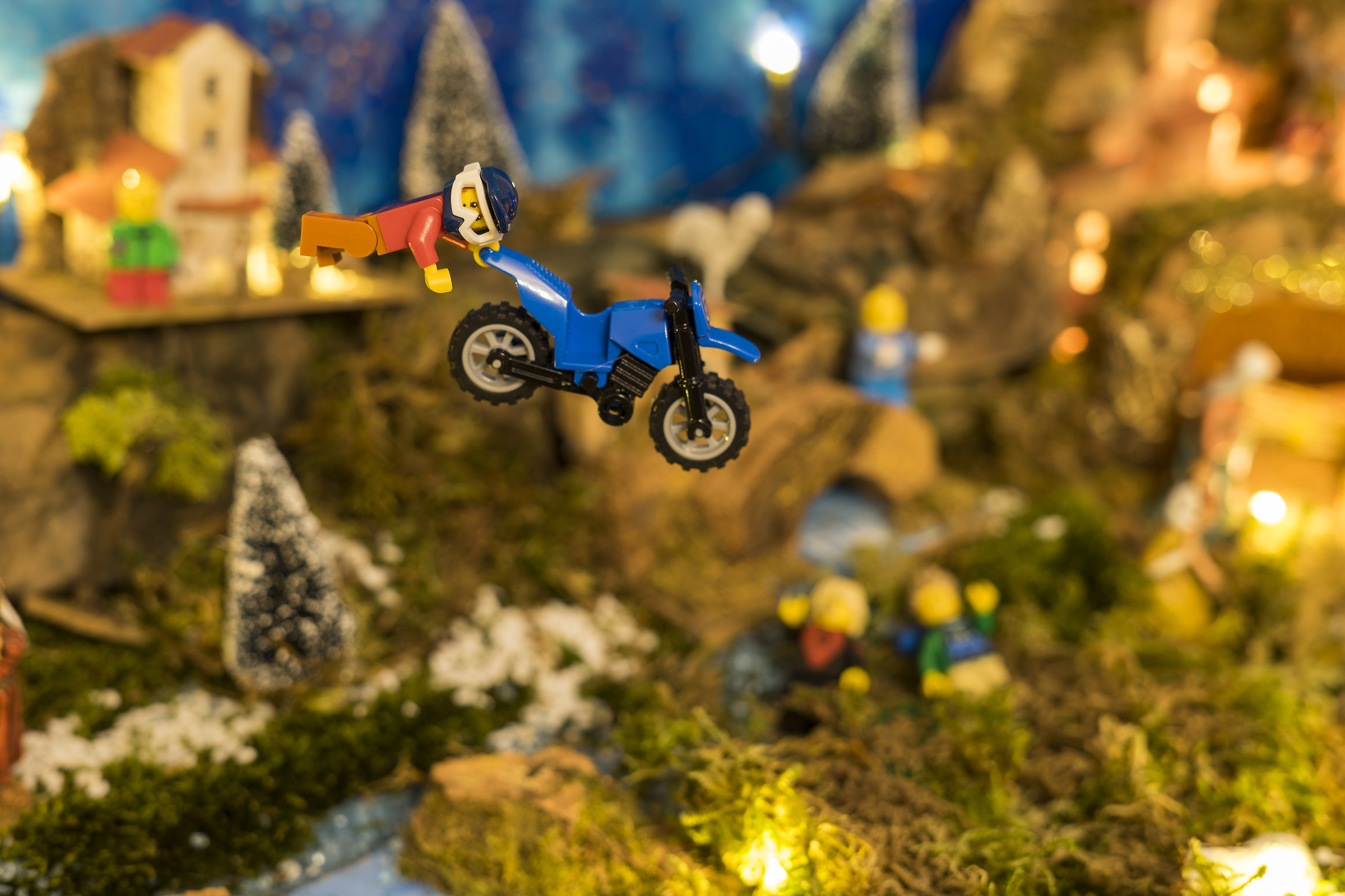 Flying over to the crib!