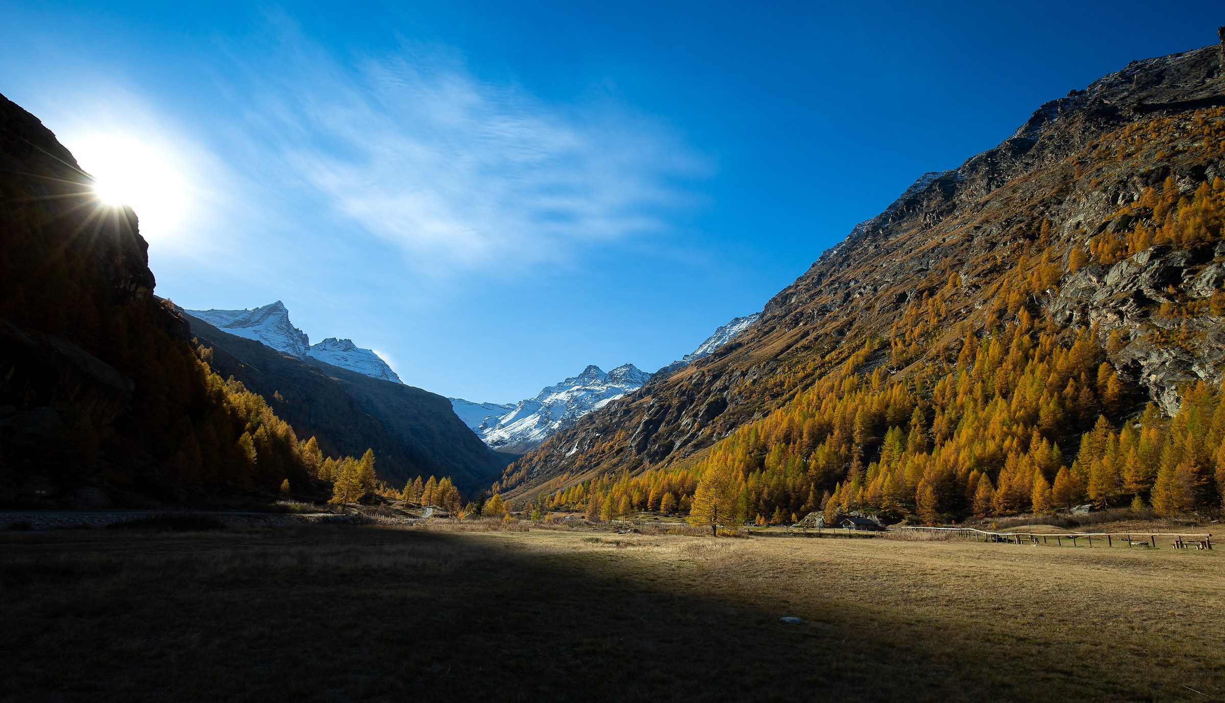 mattina d'ottobre in Valsavarenche