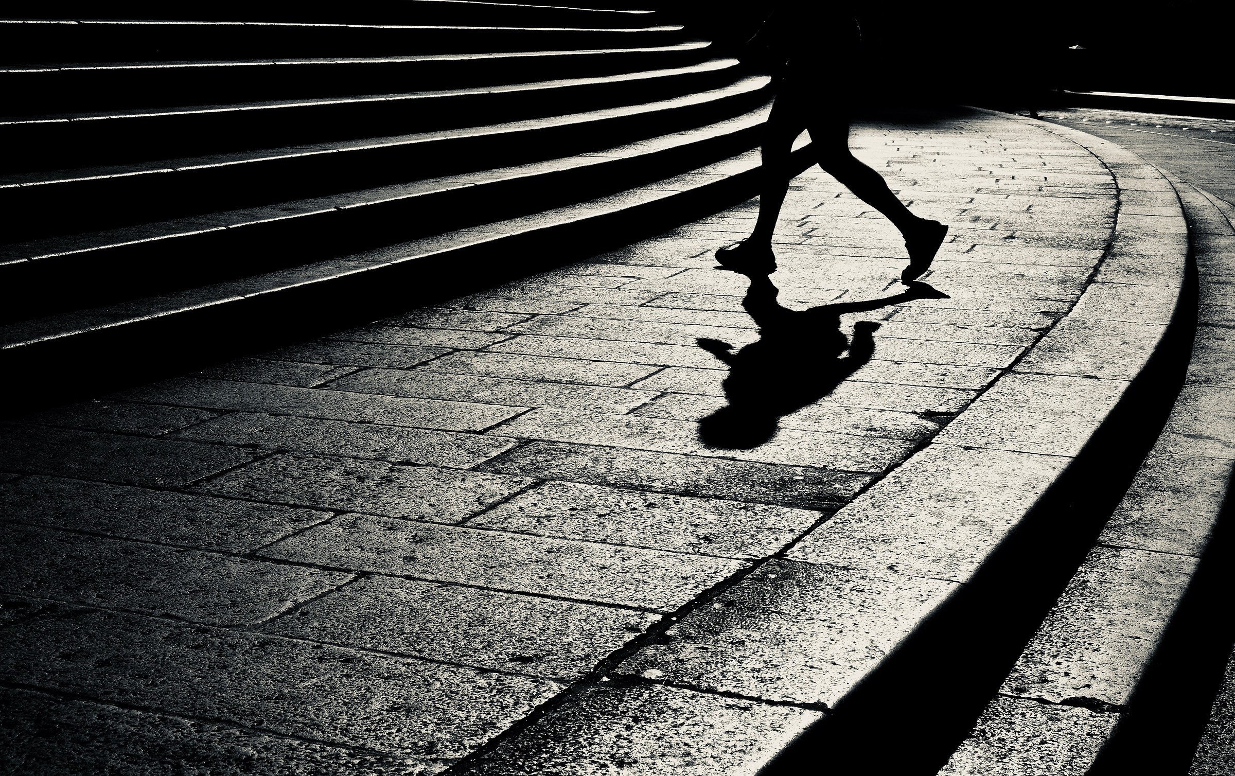 Life is done at stairs...