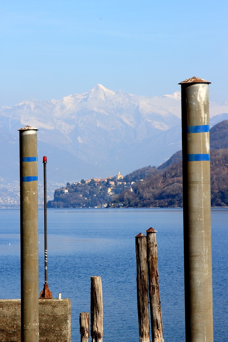 Sguardo verso il Canton Ticino, Cannobio - VCO