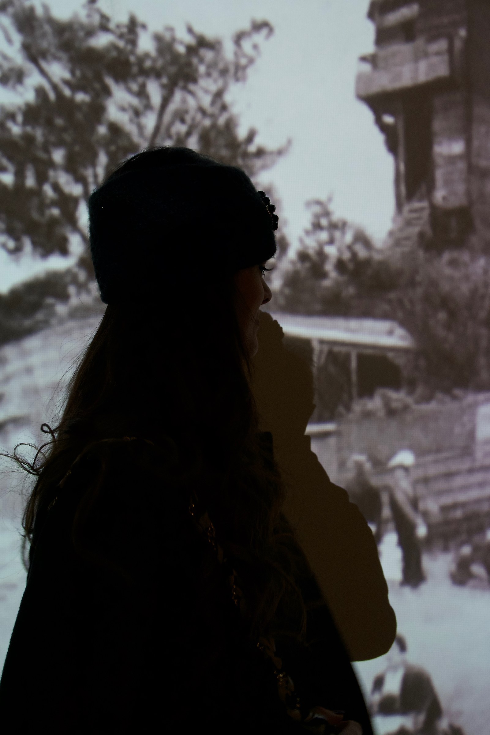 Silhouette at the time of Modigliani