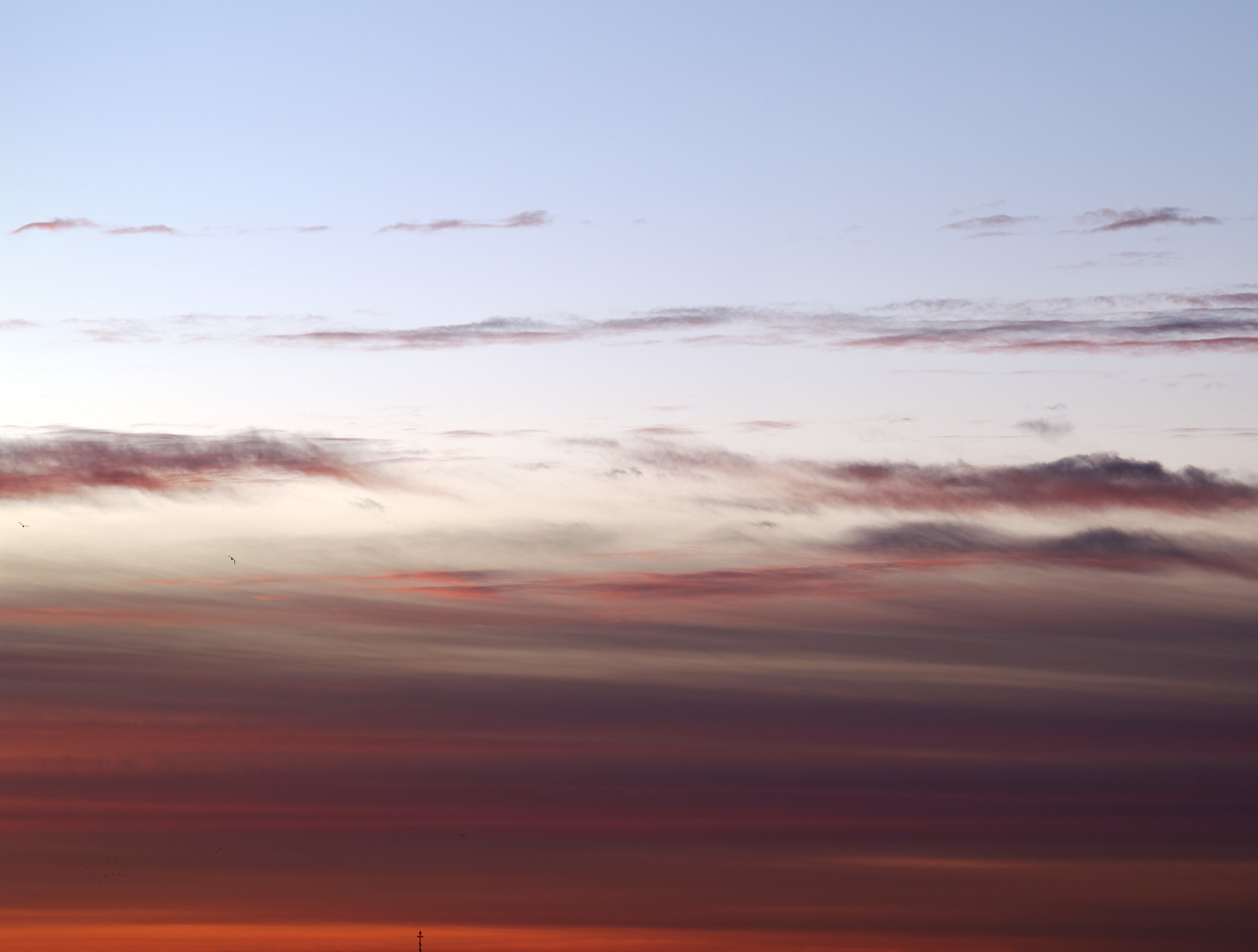 The first dawn of December.