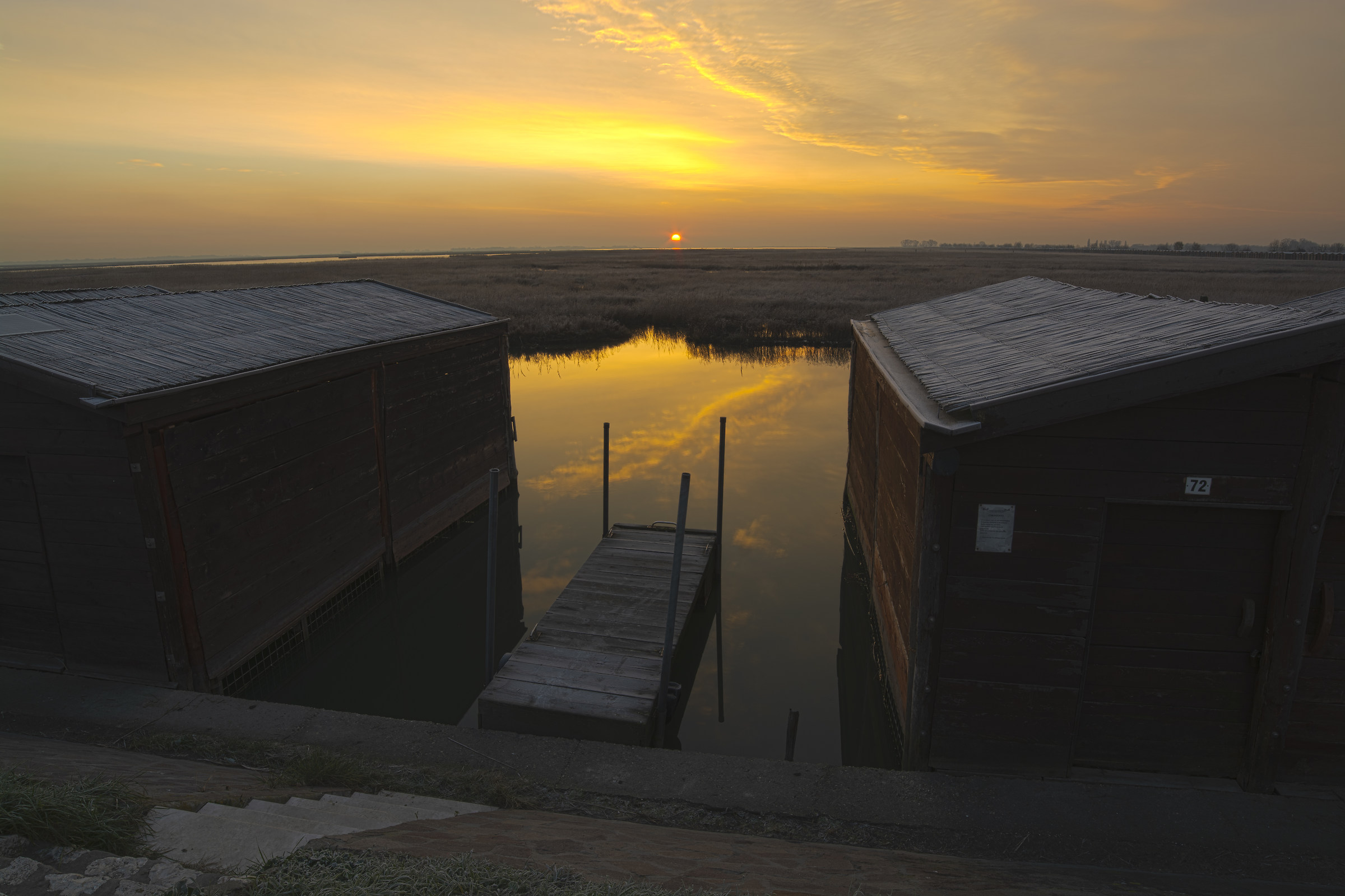Sunrise in the lagoon veneziana_8