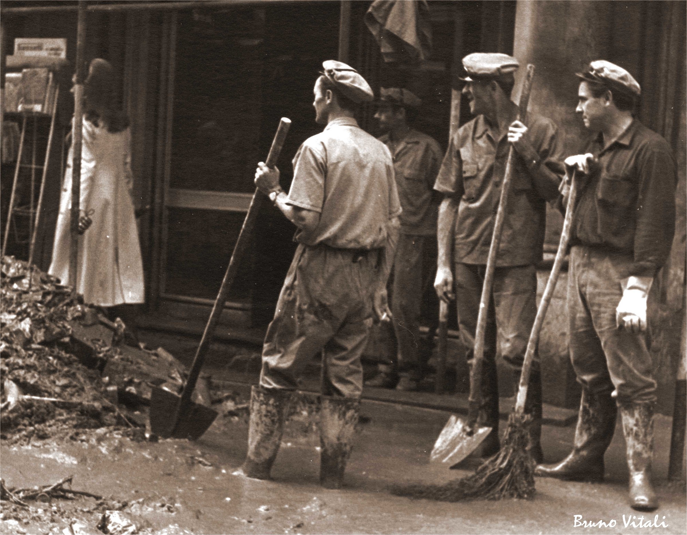 Pausa - Alluvione di Genova del 1970