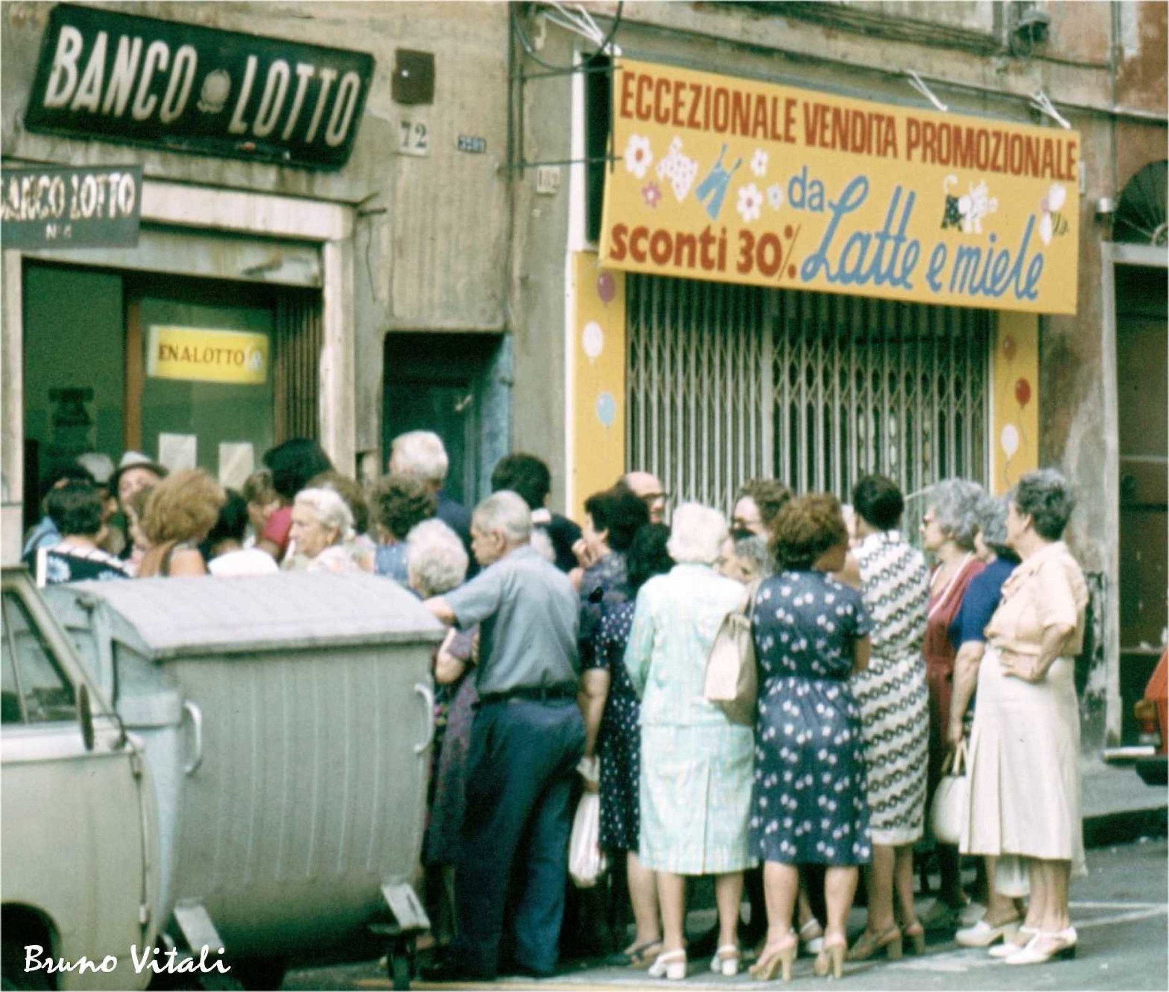 Banco Lotto a Genova nei caruggi