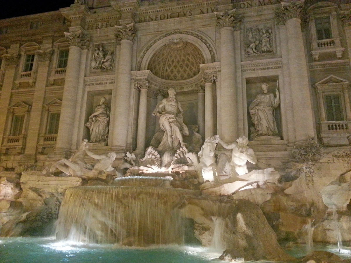 Rome at night