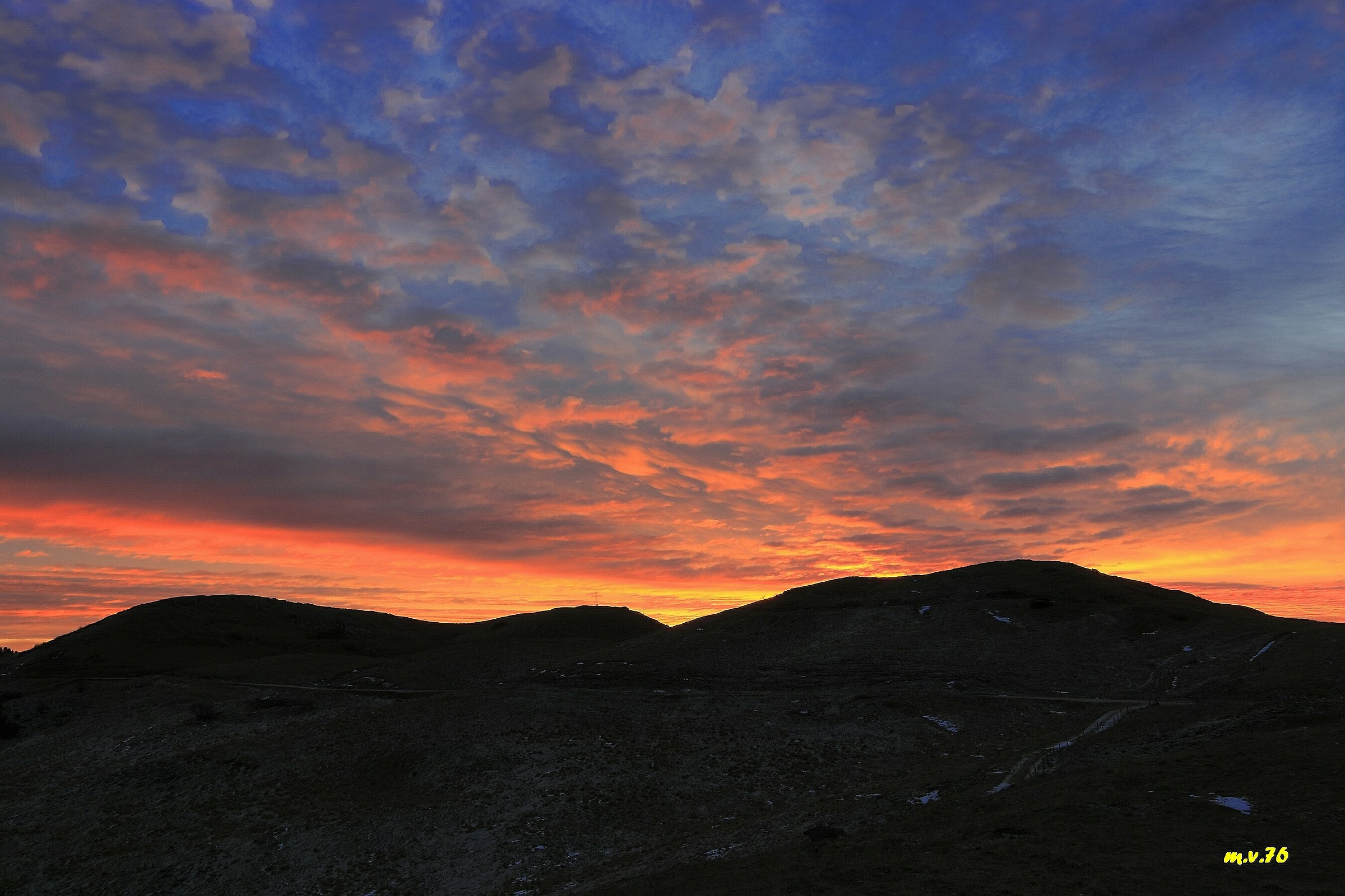 Sunrise on Mount Novegno (VI)