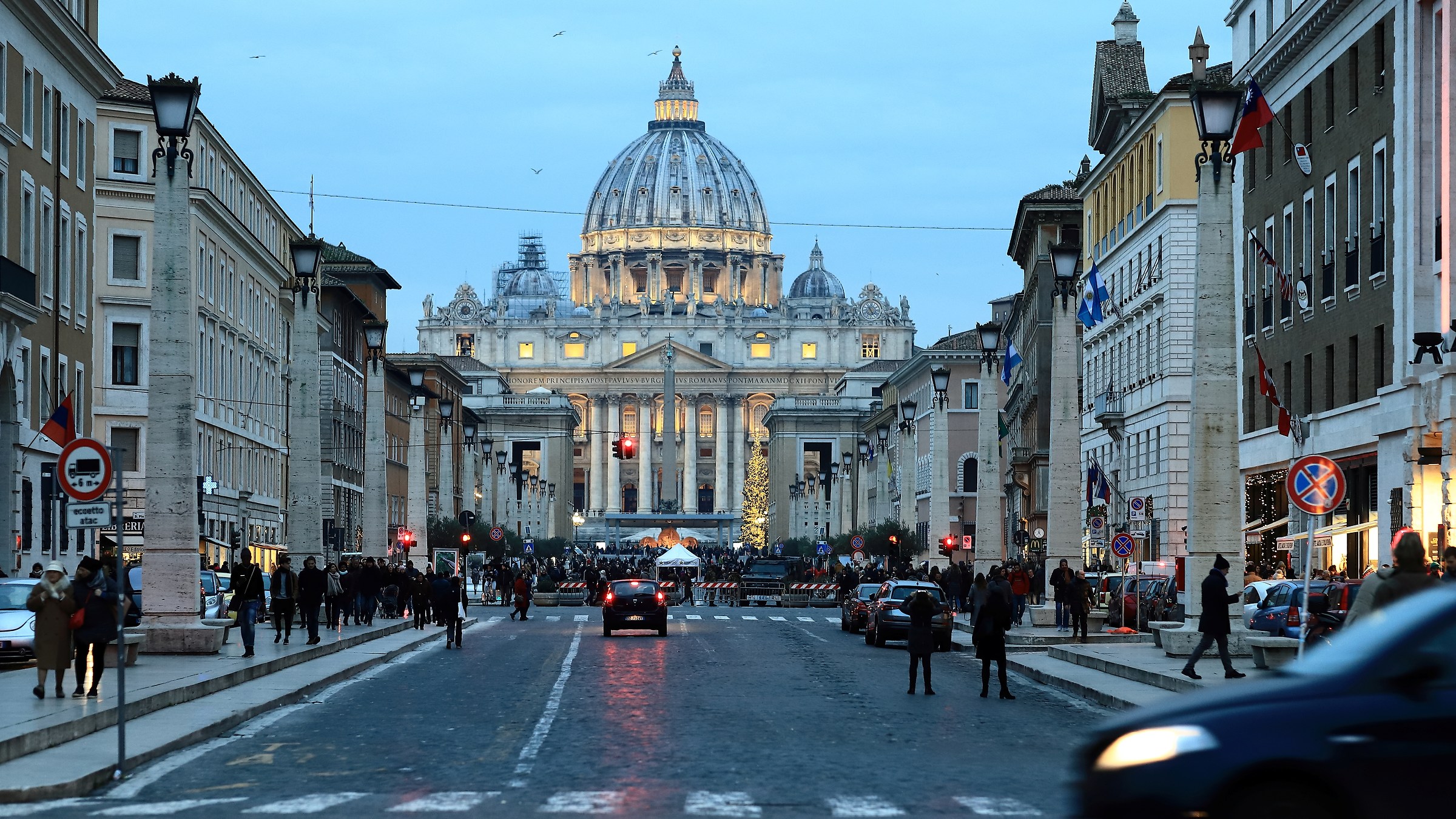 St. Peter's in December