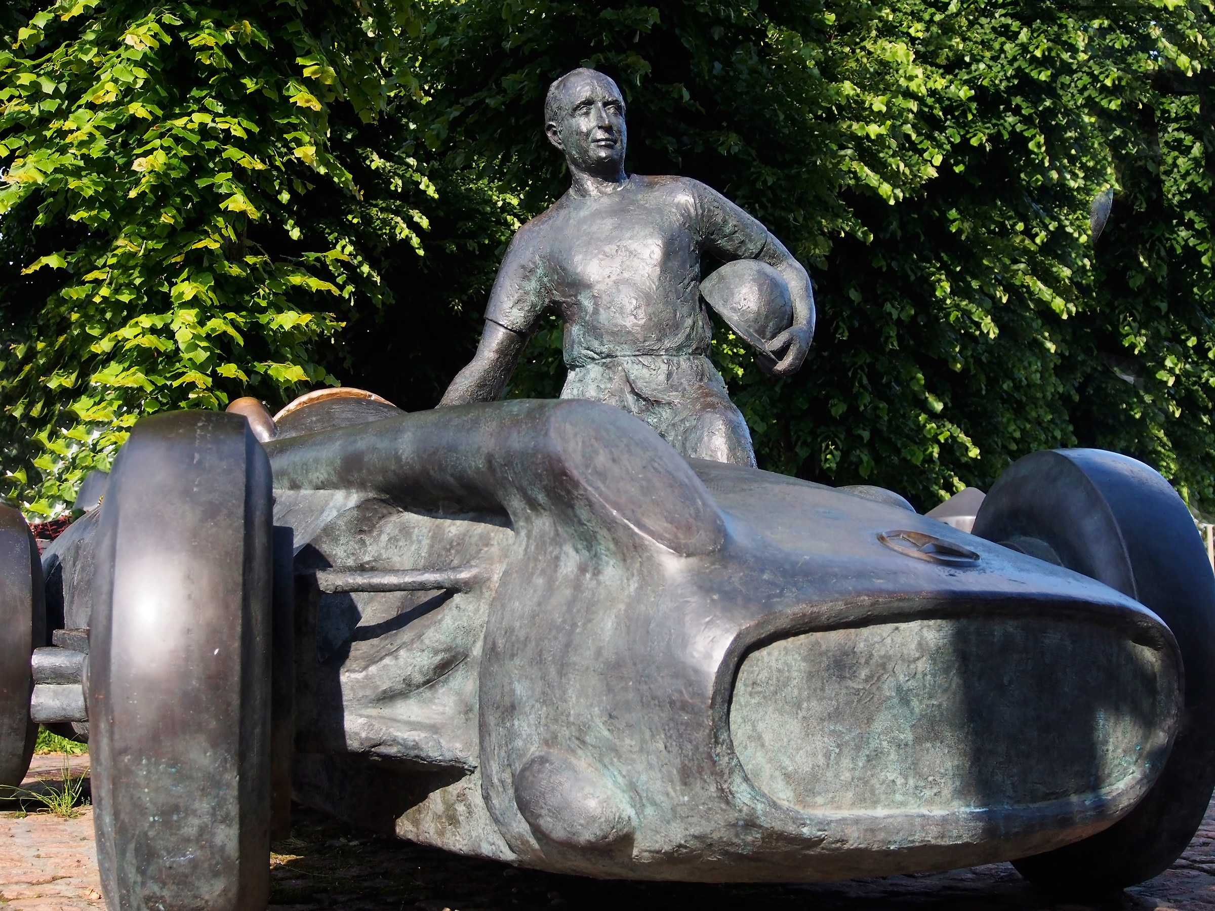 Monument to Juan Manuel Fangio-Monza