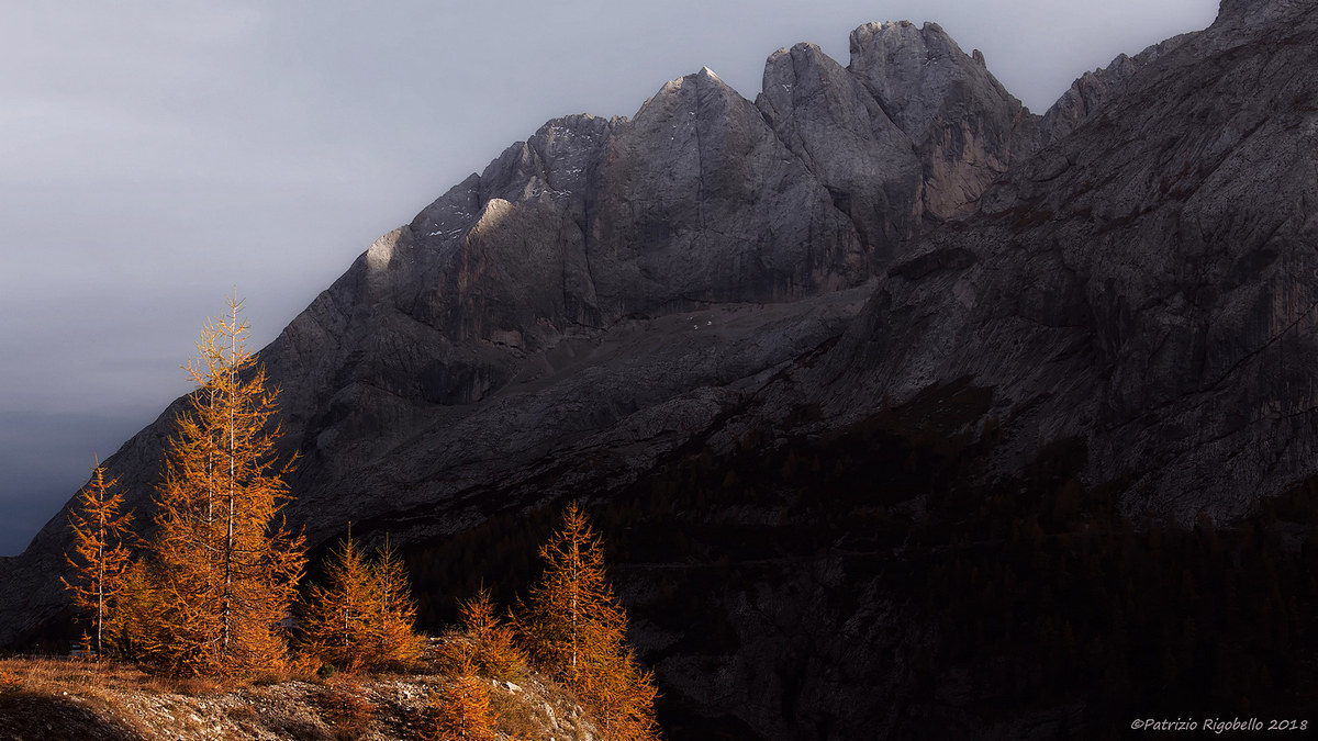 The colors of the mountains