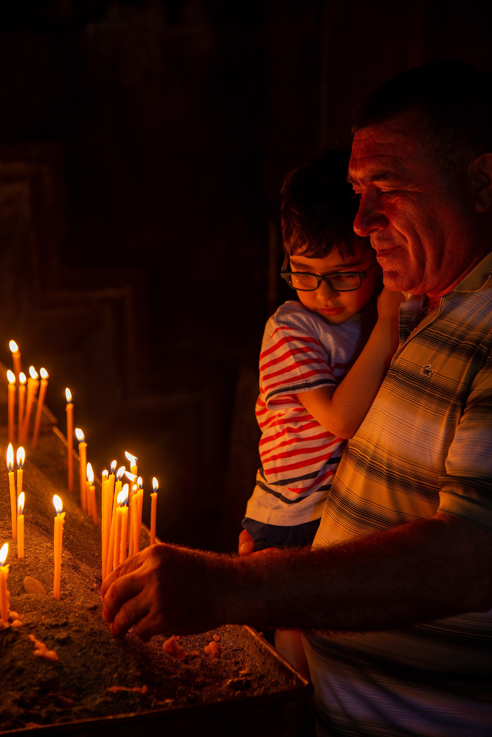 Better light a candle than curse the Darkness