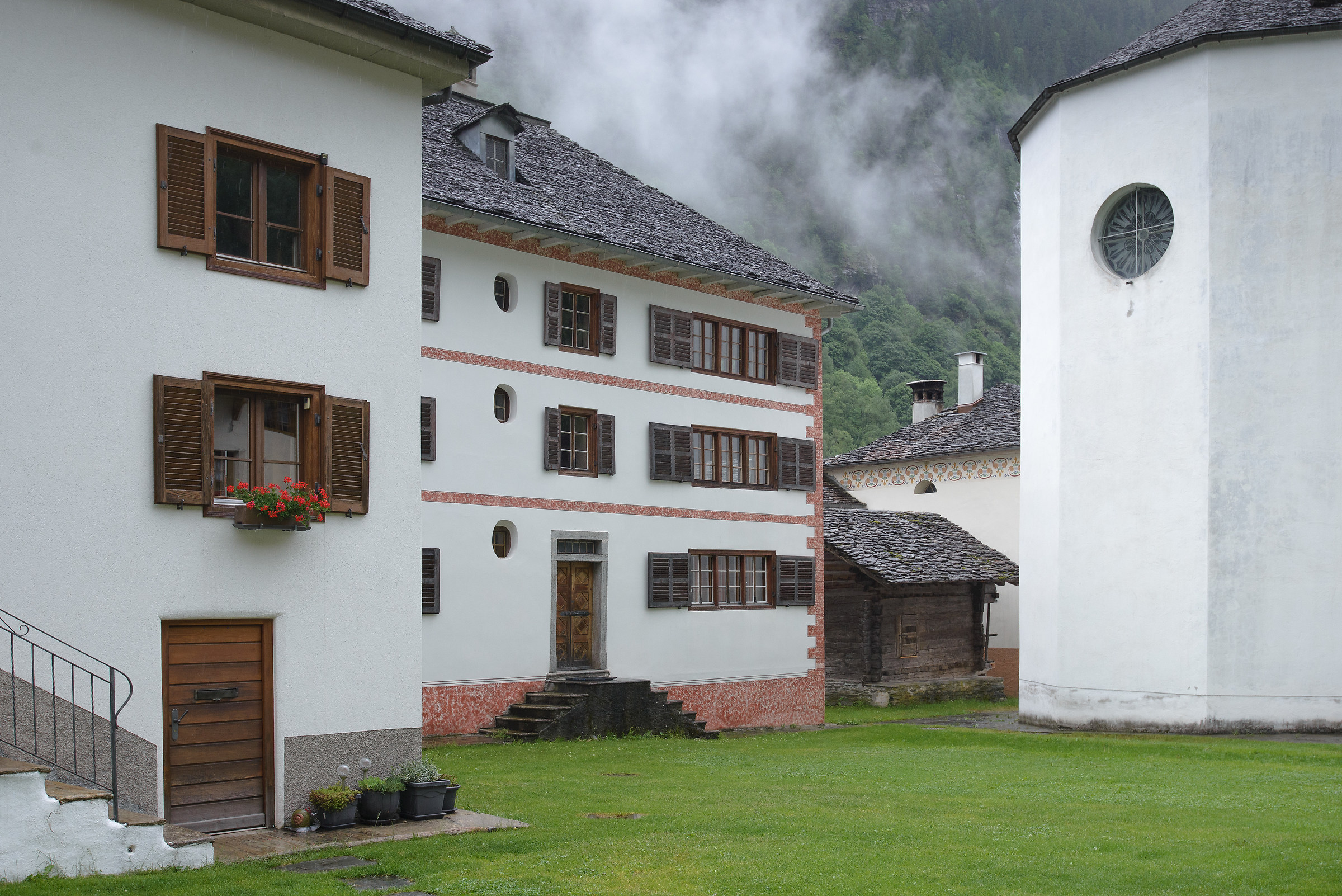 Behind the Church of Augio