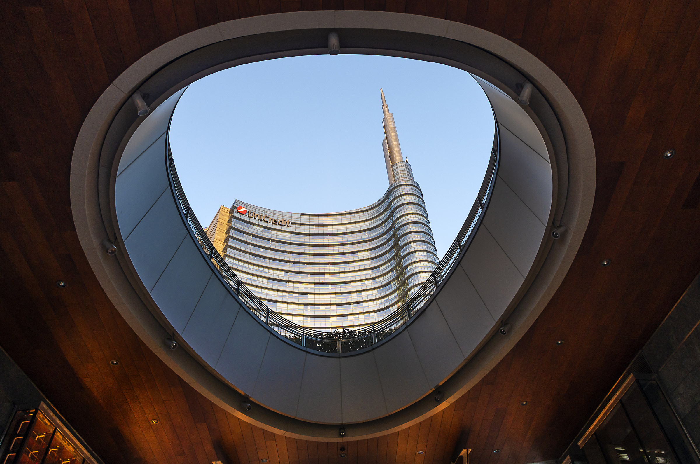 An eye on the skyscraper