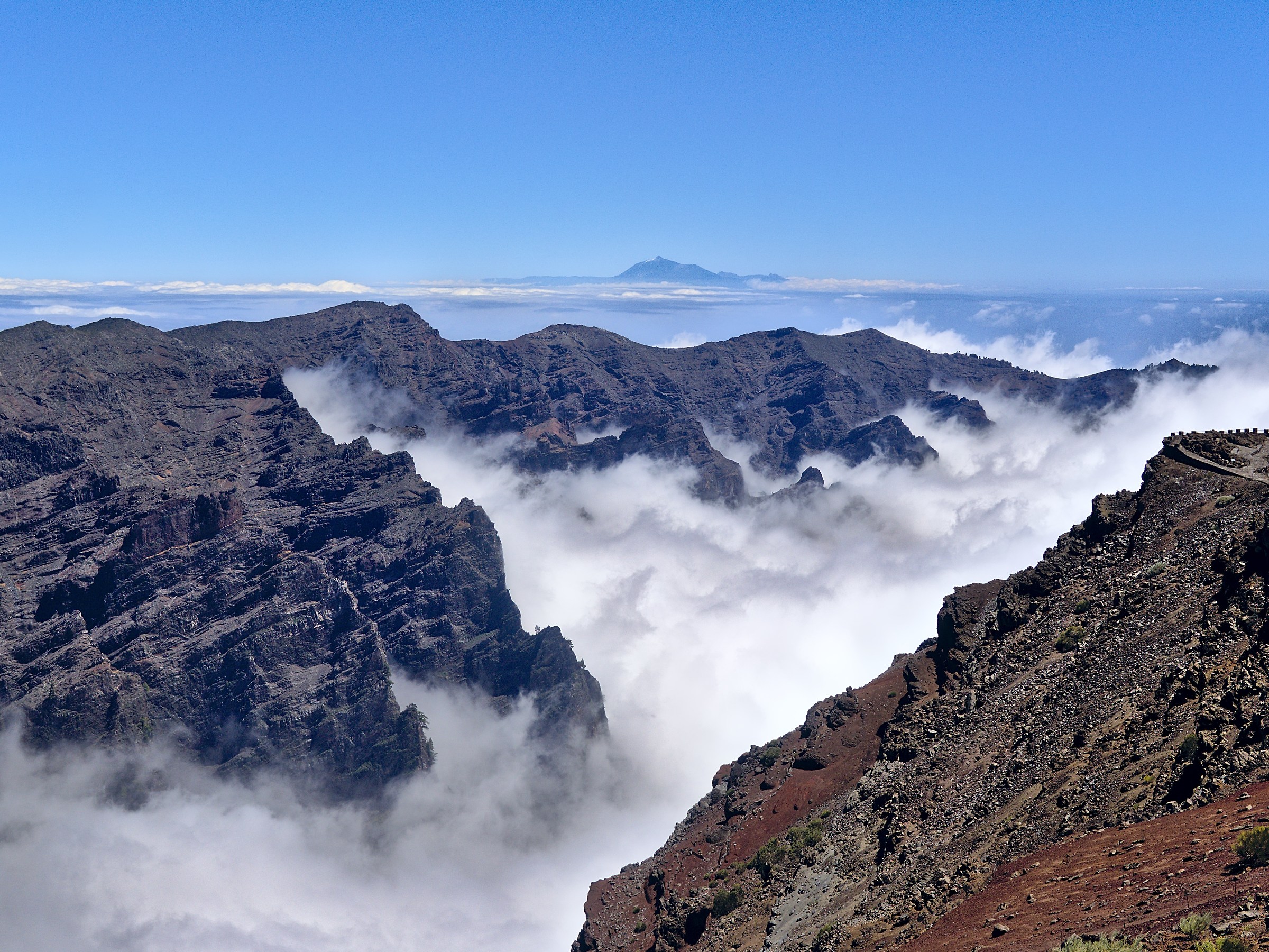 Teide e nuvole