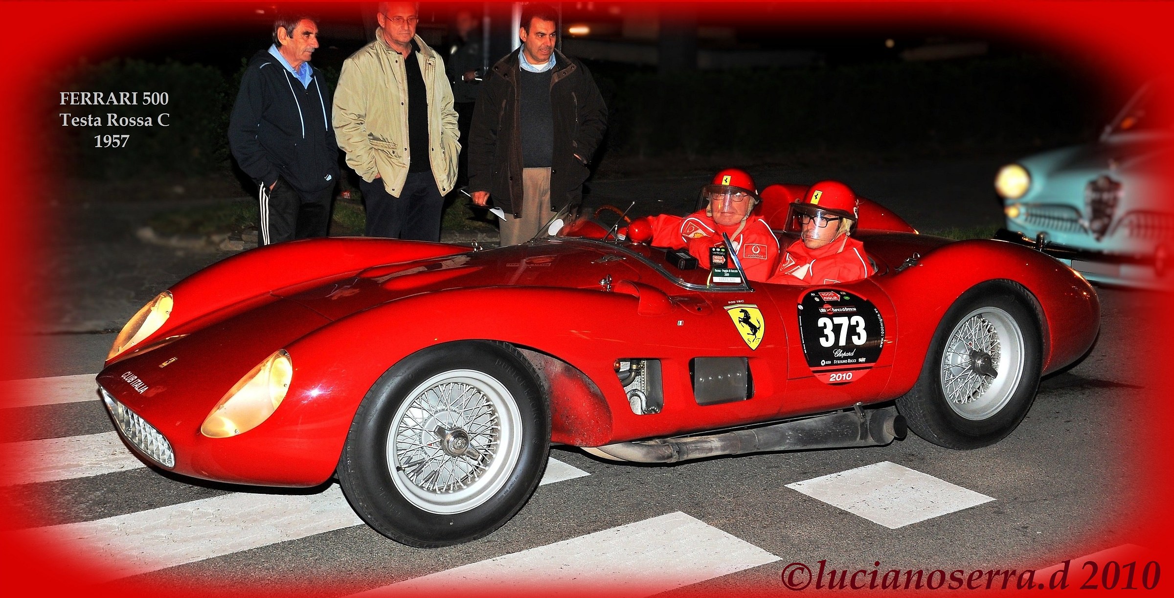 Ferrari 500 red head "C"-1957