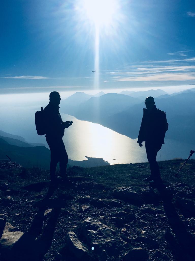 Elio e Ruggero garda lake monte baldo