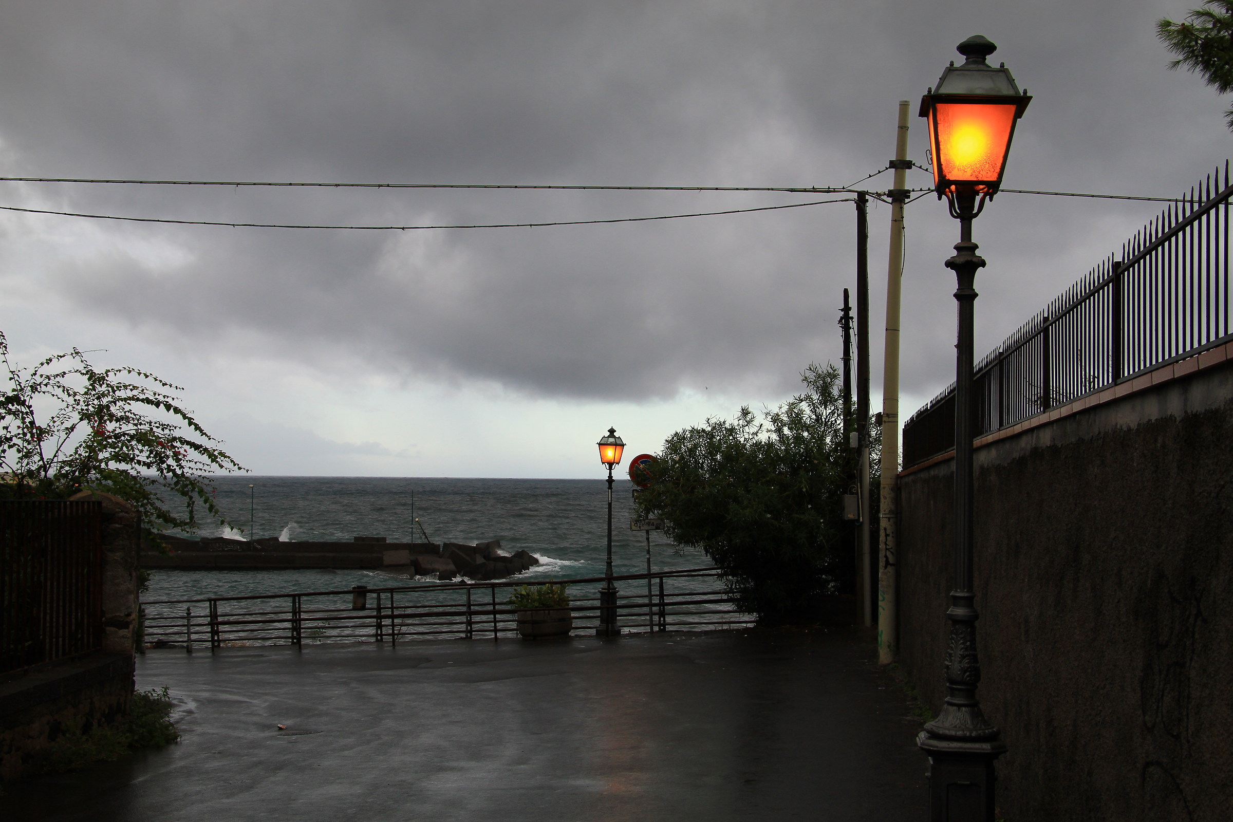 arriva il brutto tempo...