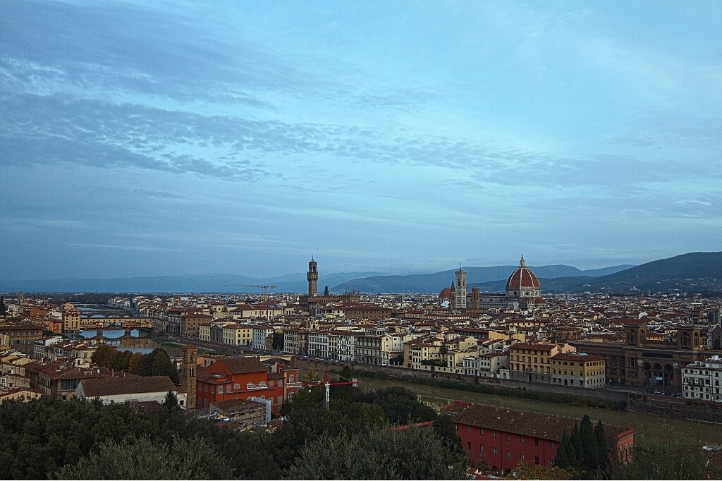 A glimpse of Florence when she woke up