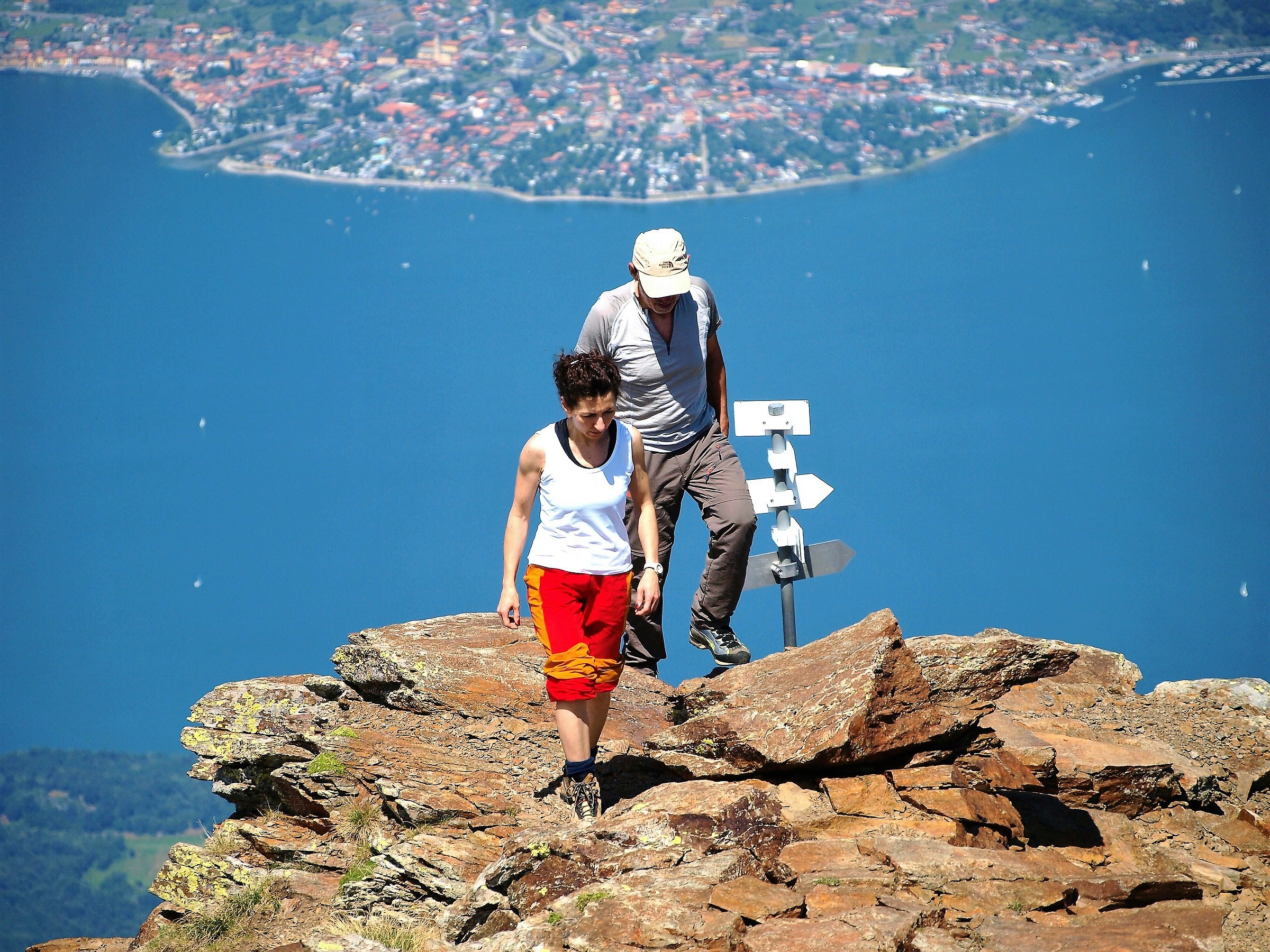 Scendendo dal monte Legnone (Lecco)